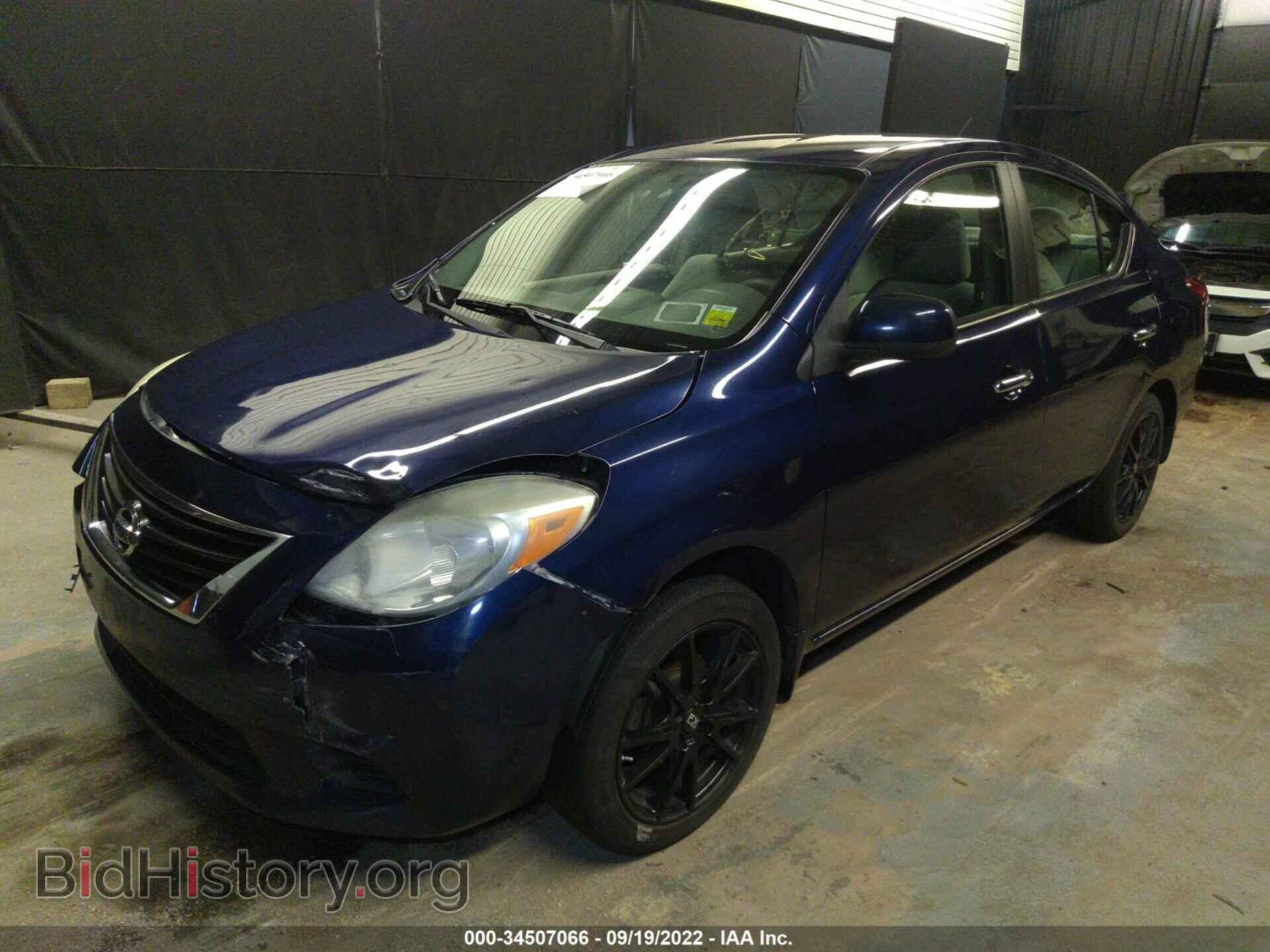 2012 NISSAN VERSA - VIN: 3N1CN7AP2CL926624 - Фото 2