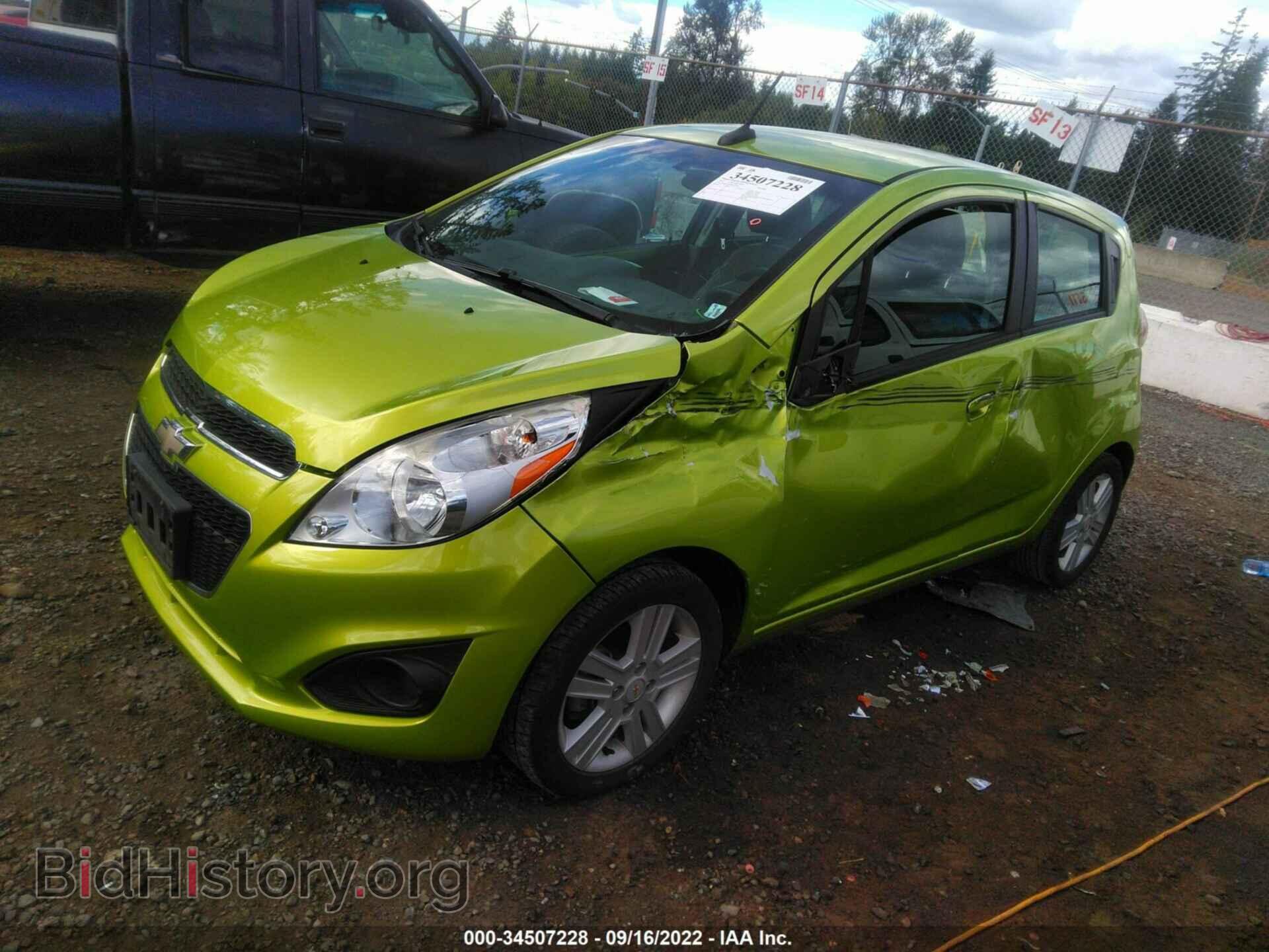2013 CHEVROLET SPARK - VIN: KL8CD6S95DC576597 - Фото 2