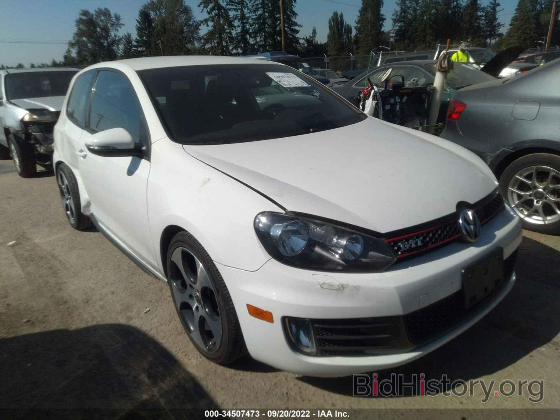 Photo WVWFD7AJ4CW098191 - VOLKSWAGEN GTI 2012