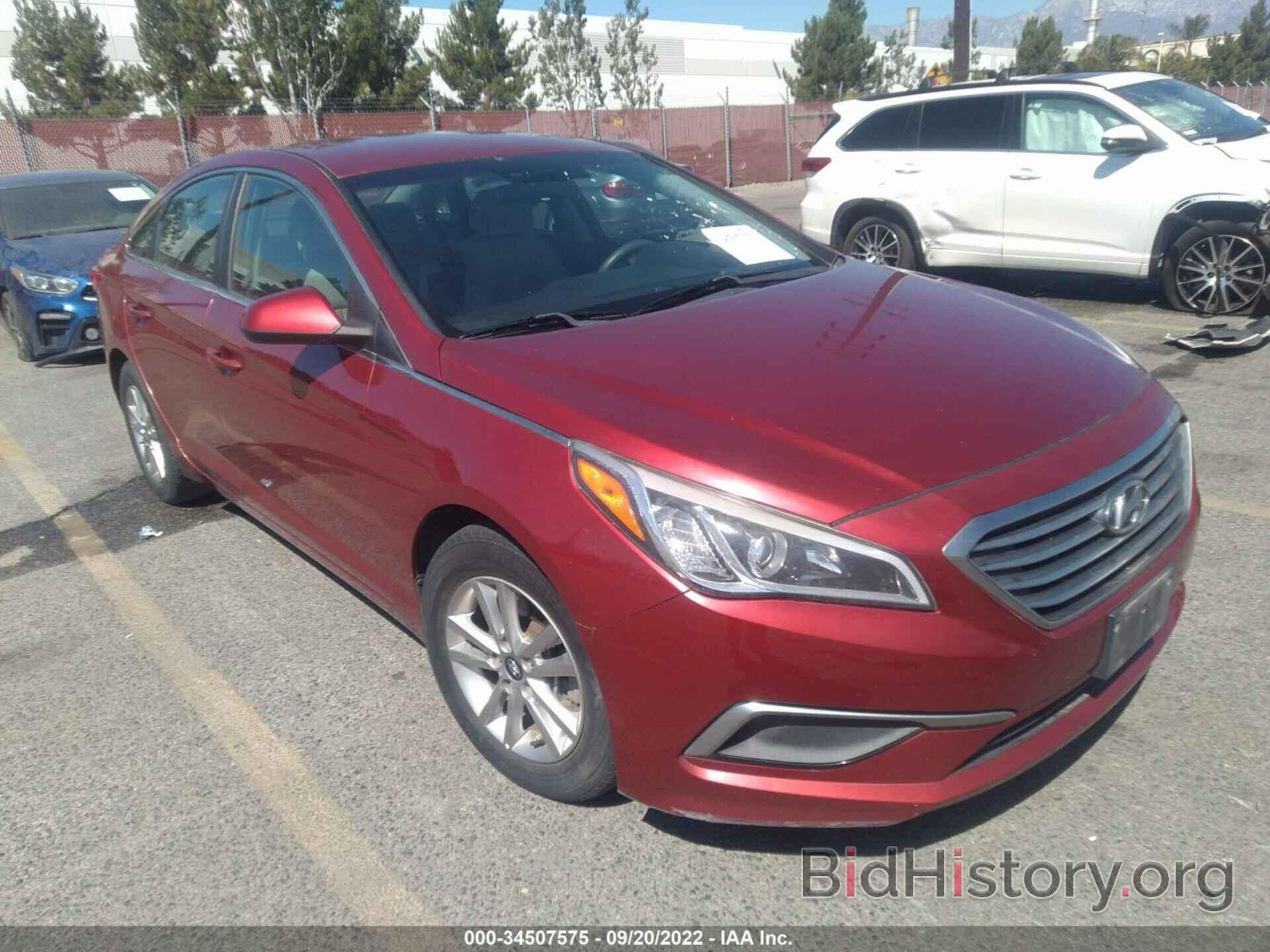 Photo 5NPE24AF9GH401344 - HYUNDAI SONATA 2016