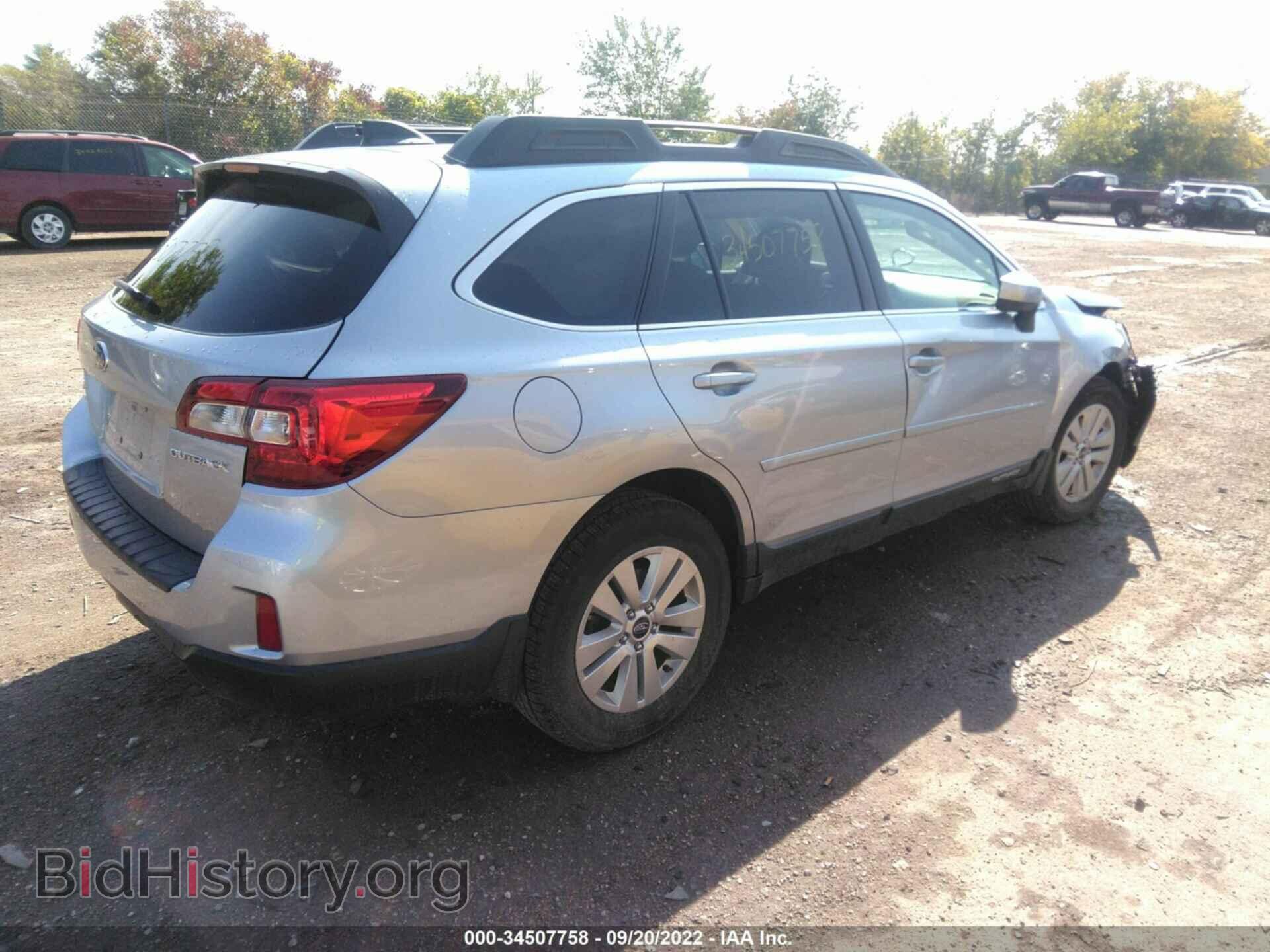 2016 SUBARU OUTBACK - VIN: 4S4BSBCC2G3335544 - Фото 4