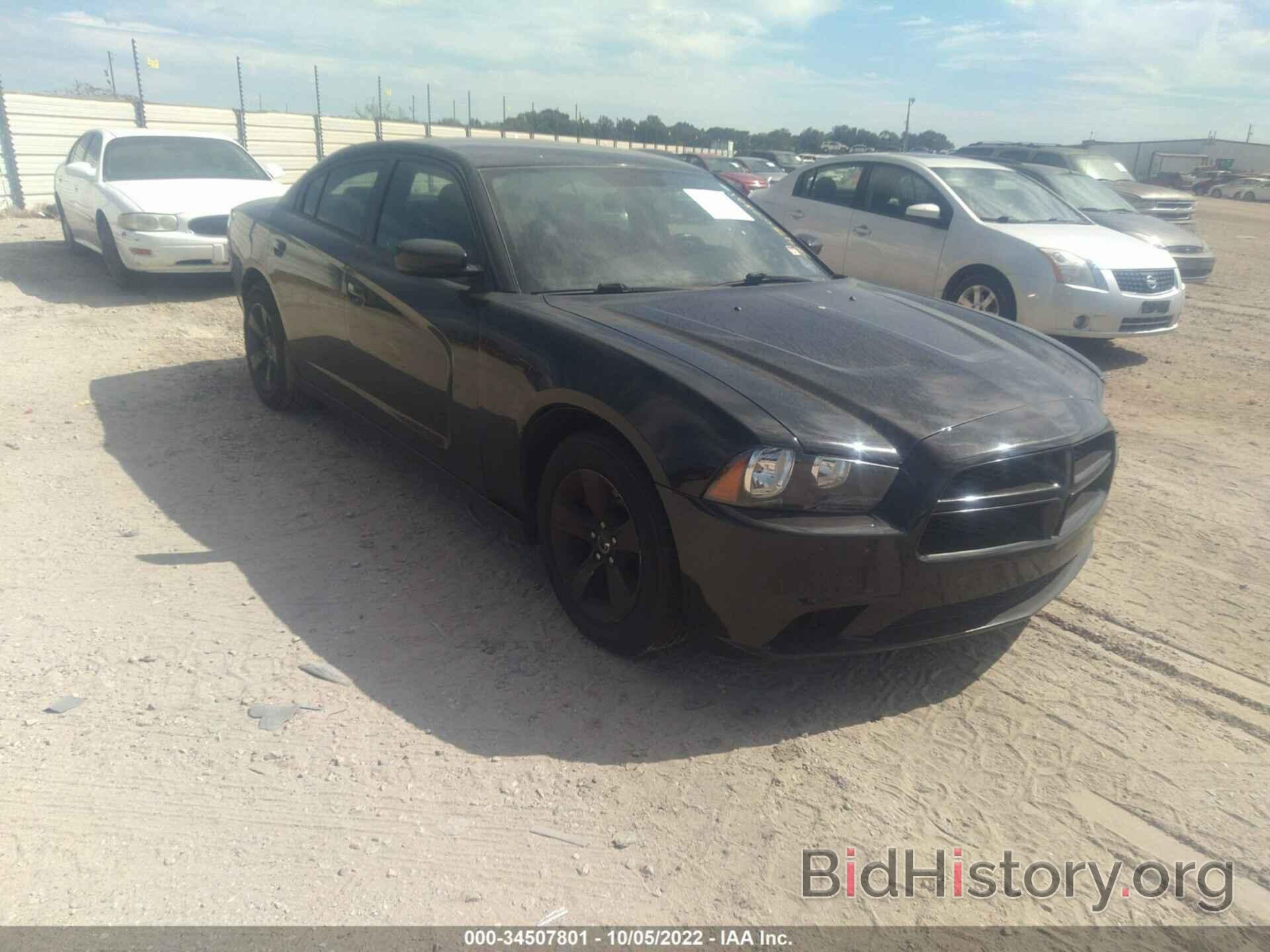 Photo 2C3CDXBG6DH583832 - DODGE CHARGER 2013