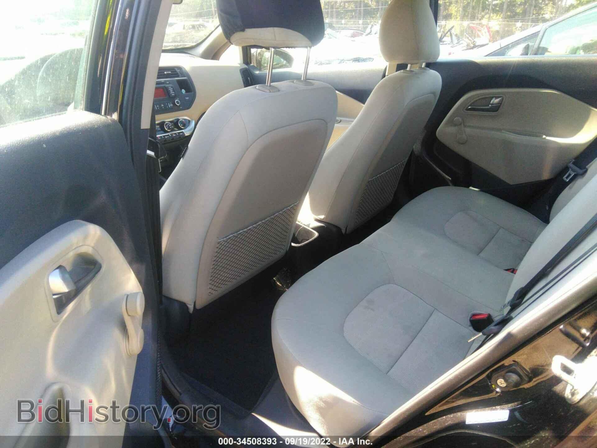 2012 KIA RIO - VIN: KNADM4A32C6044599 - Фото 8