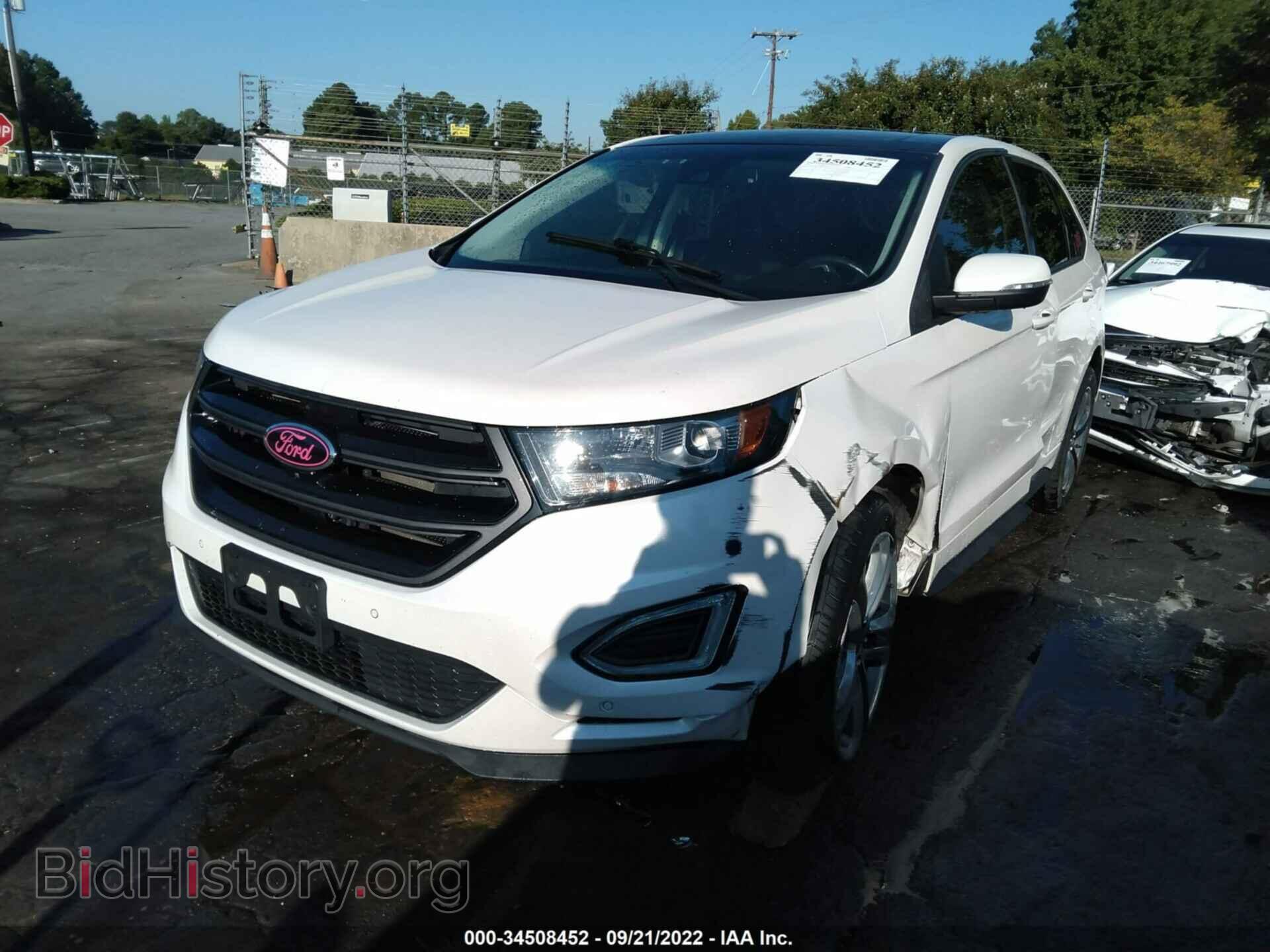 2015 FORD EDGE - VIN: 2FMTK4AP1FBB32651 - Фото 2