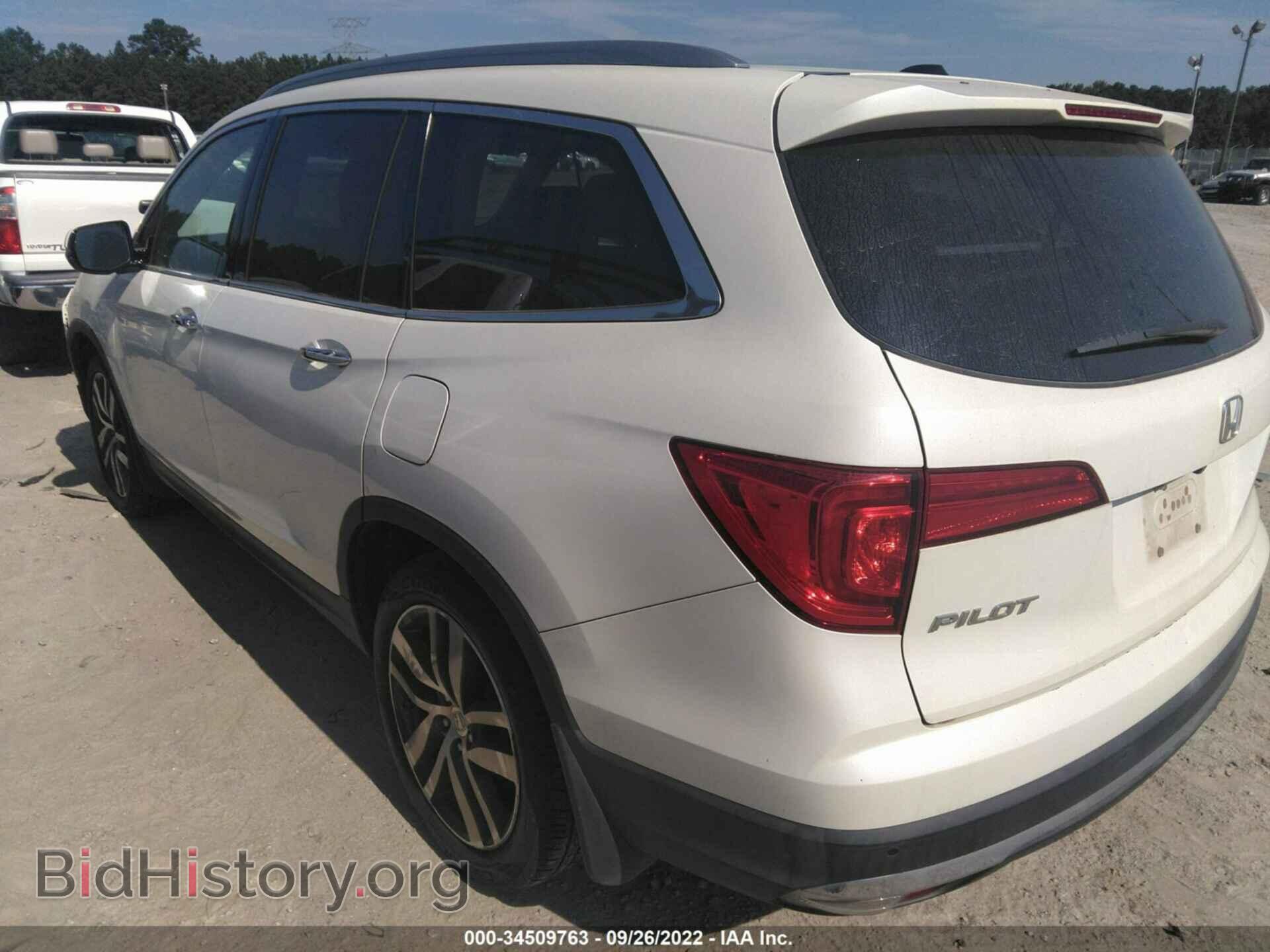 2016 HONDA PILOT - VIN: 5FNYF5H91GB016320 - Фото 3