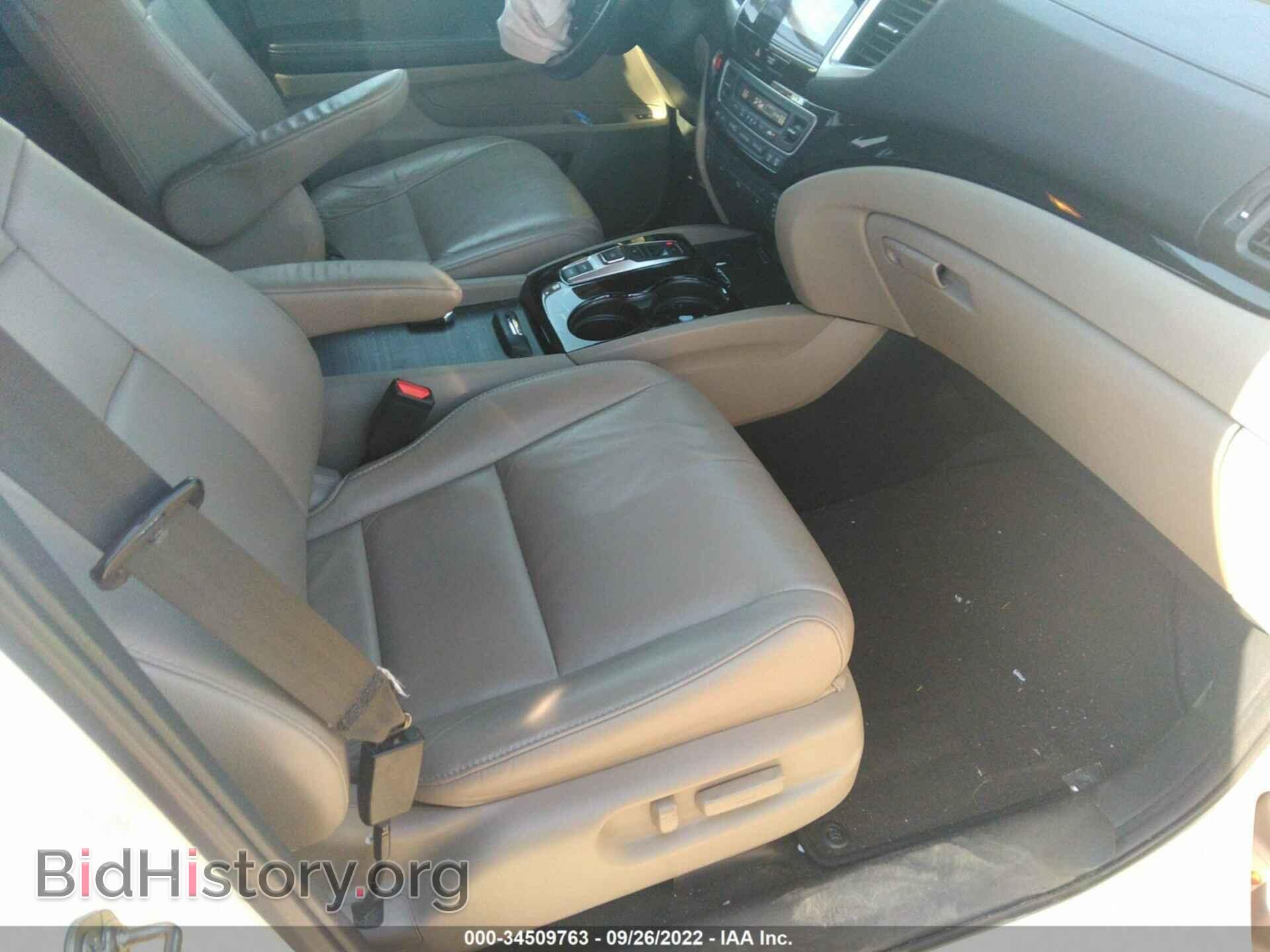 2016 HONDA PILOT - VIN: 5FNYF5H91GB016320 - Фото 5