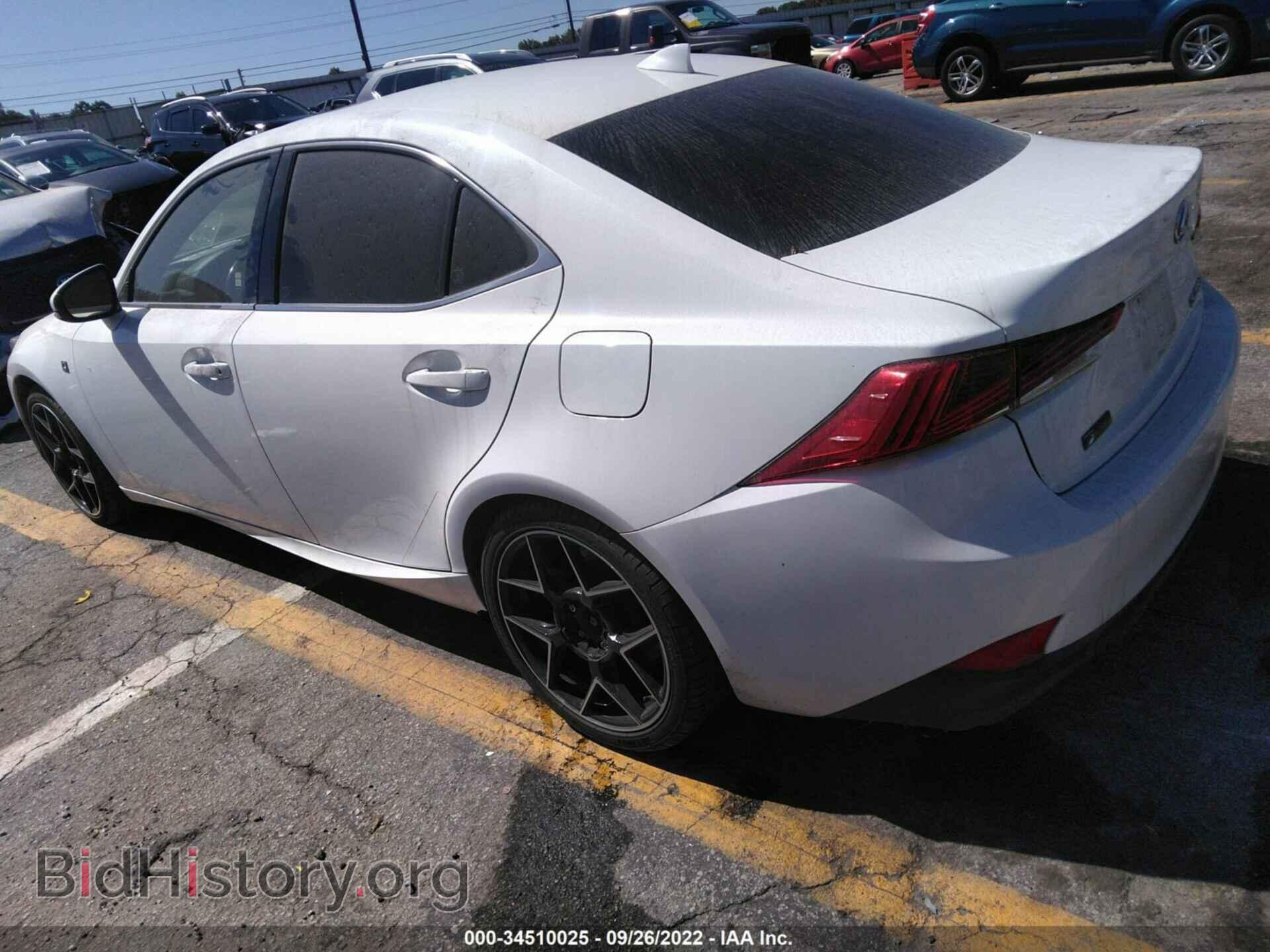 2017 LEXUS IS - VIN: JTHBA1D25H5054138 - Фото 3