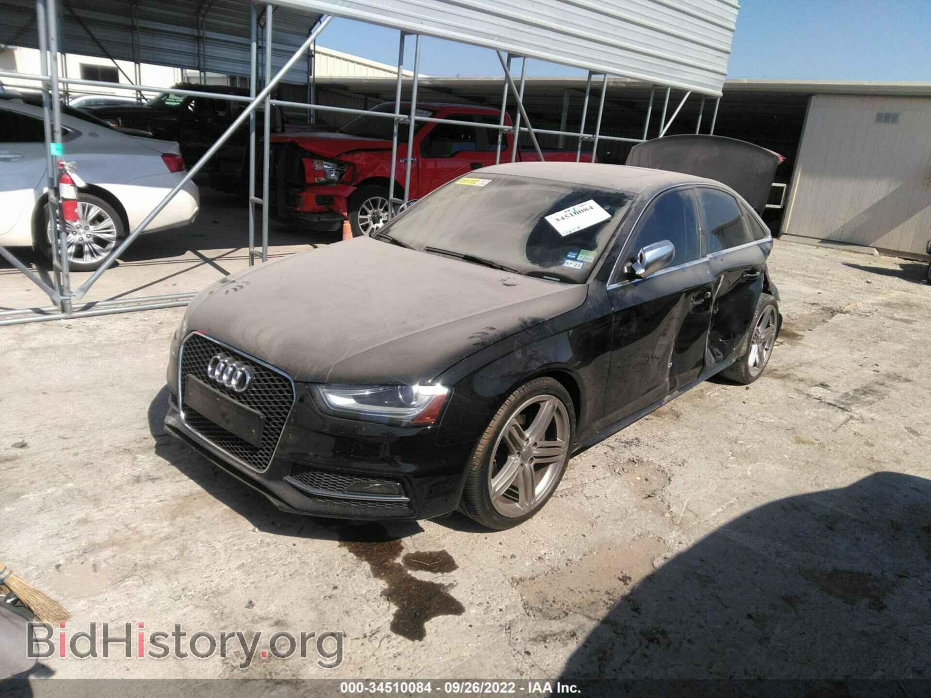 2015 AUDI S4 - VIN: WAUBGAFL4FA110626 - Фото 2