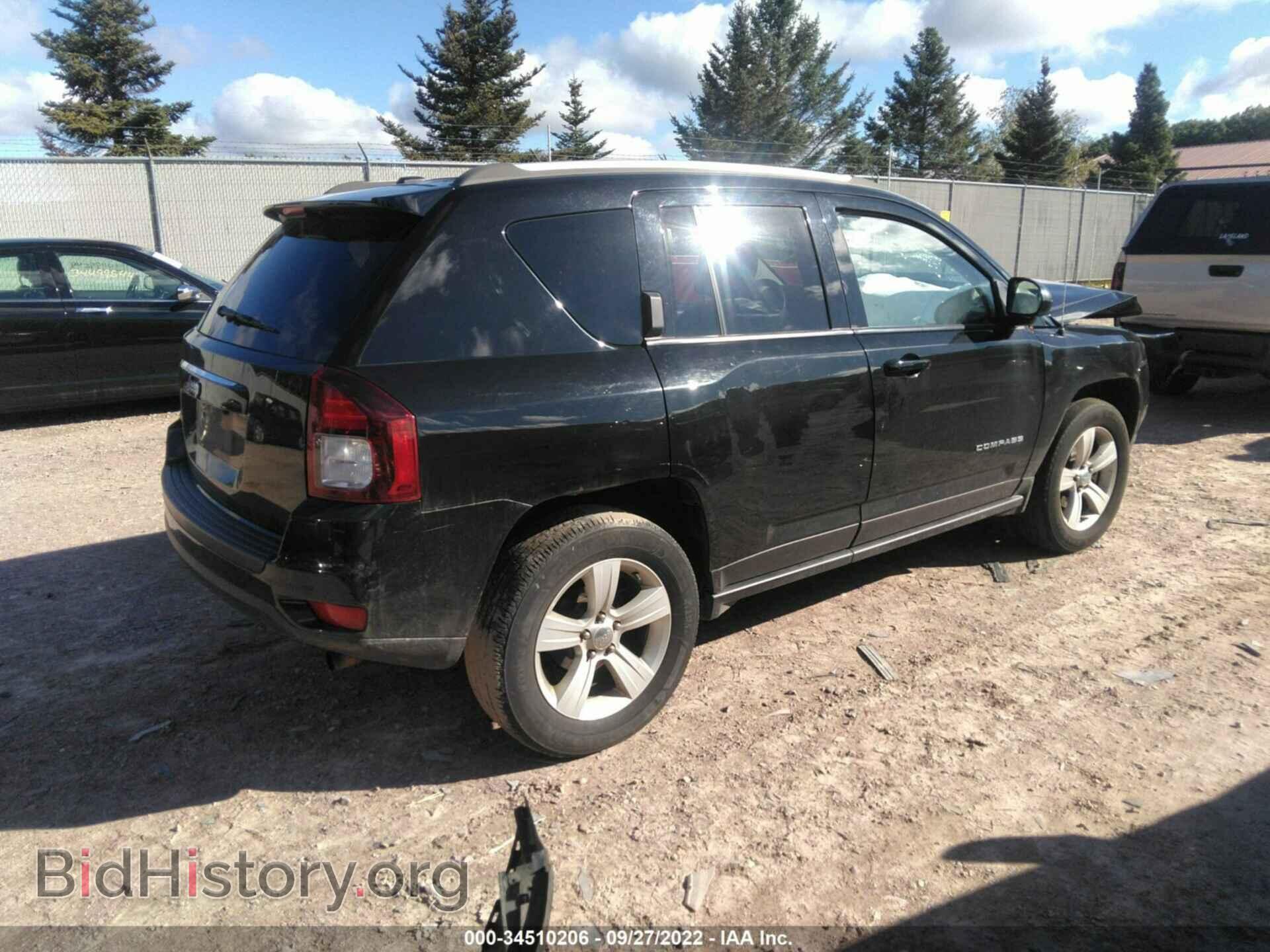2016 JEEP COMPASS - VIN: 1C4NJDBB8GD778414 - Фото 4