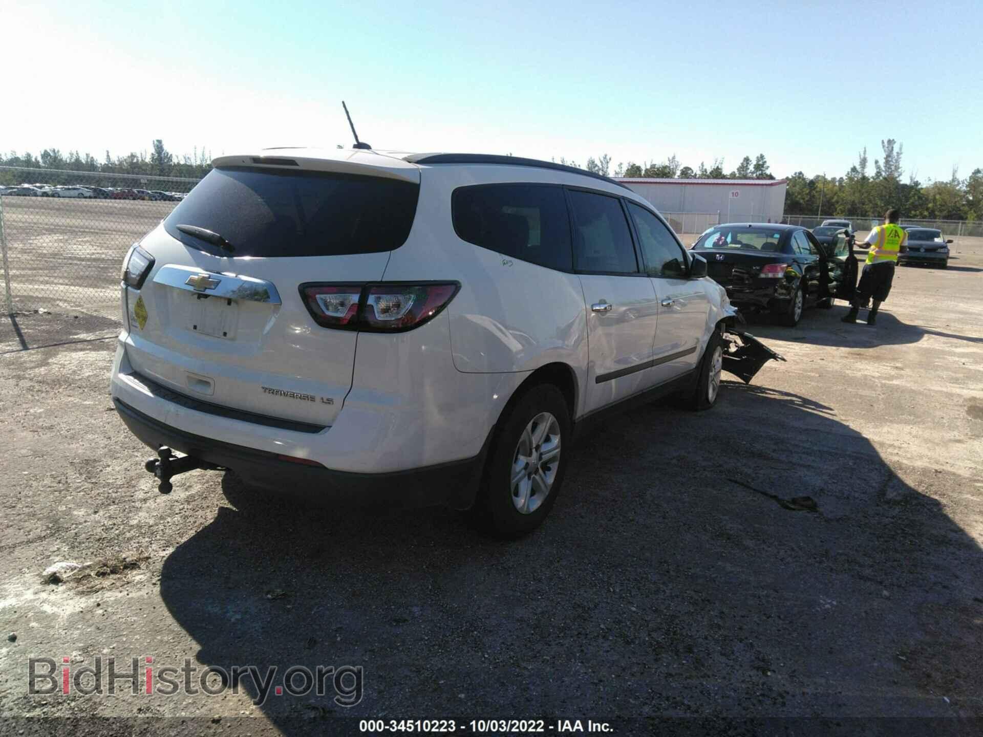 2015 CHEVROLET TRAVERSE - VIN: 1GNKRFED9FJ109127 - Фото 4