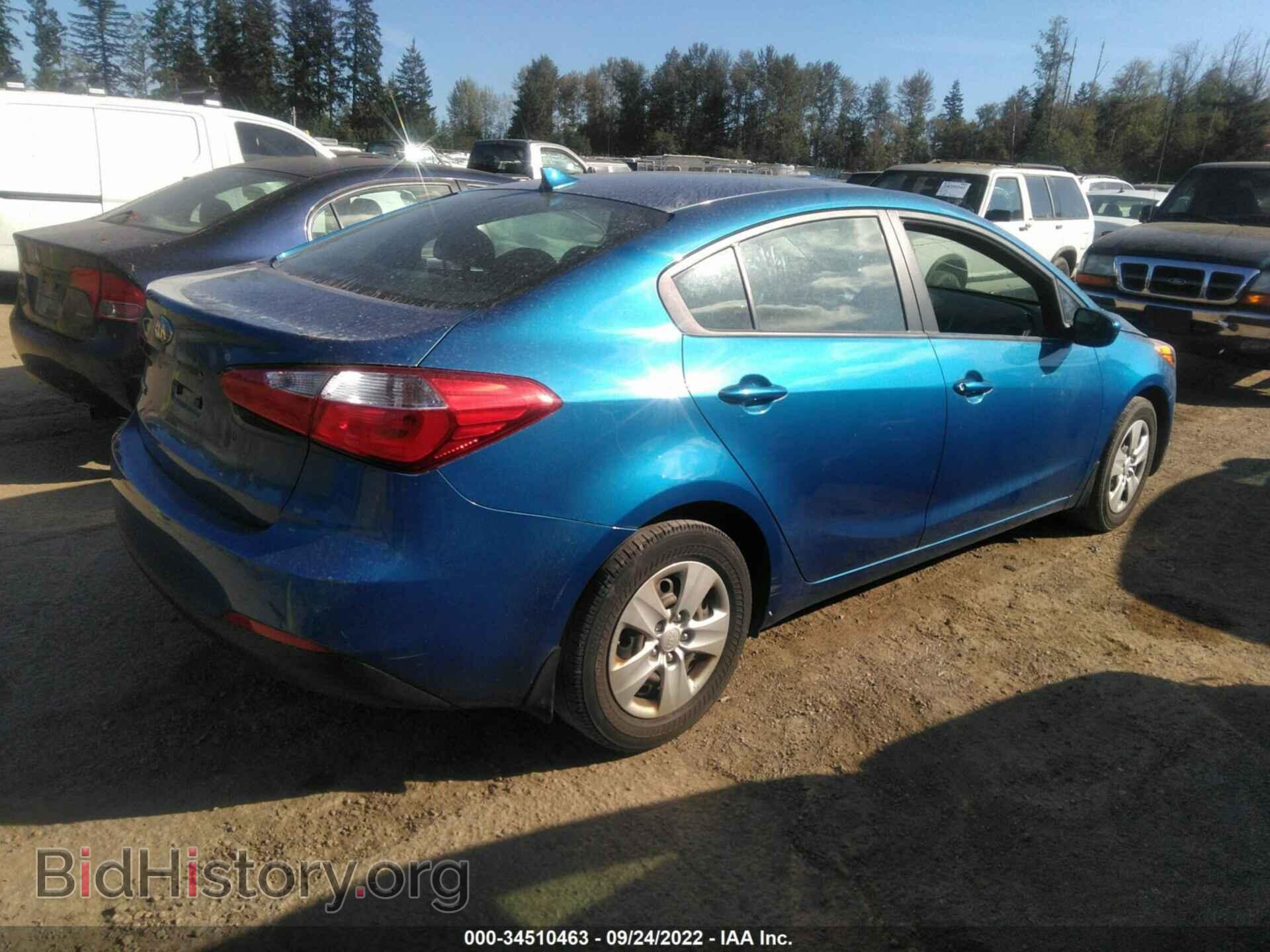 2014 KIA FORTE - VIN: KNAFK4A64E5075290 - Фото 4