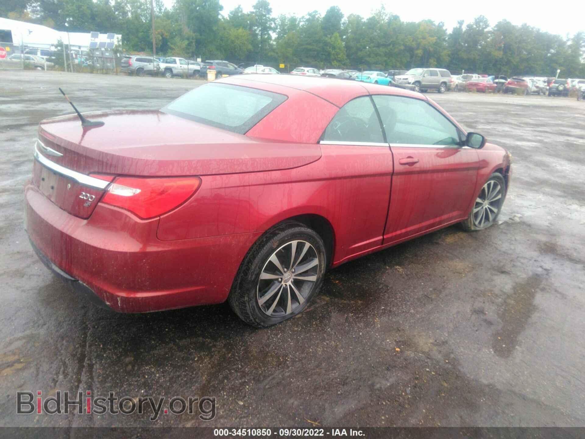 2013 CHRYSLER 200 - VIN: 1C3BCBGG4DN598718 - Photo 4