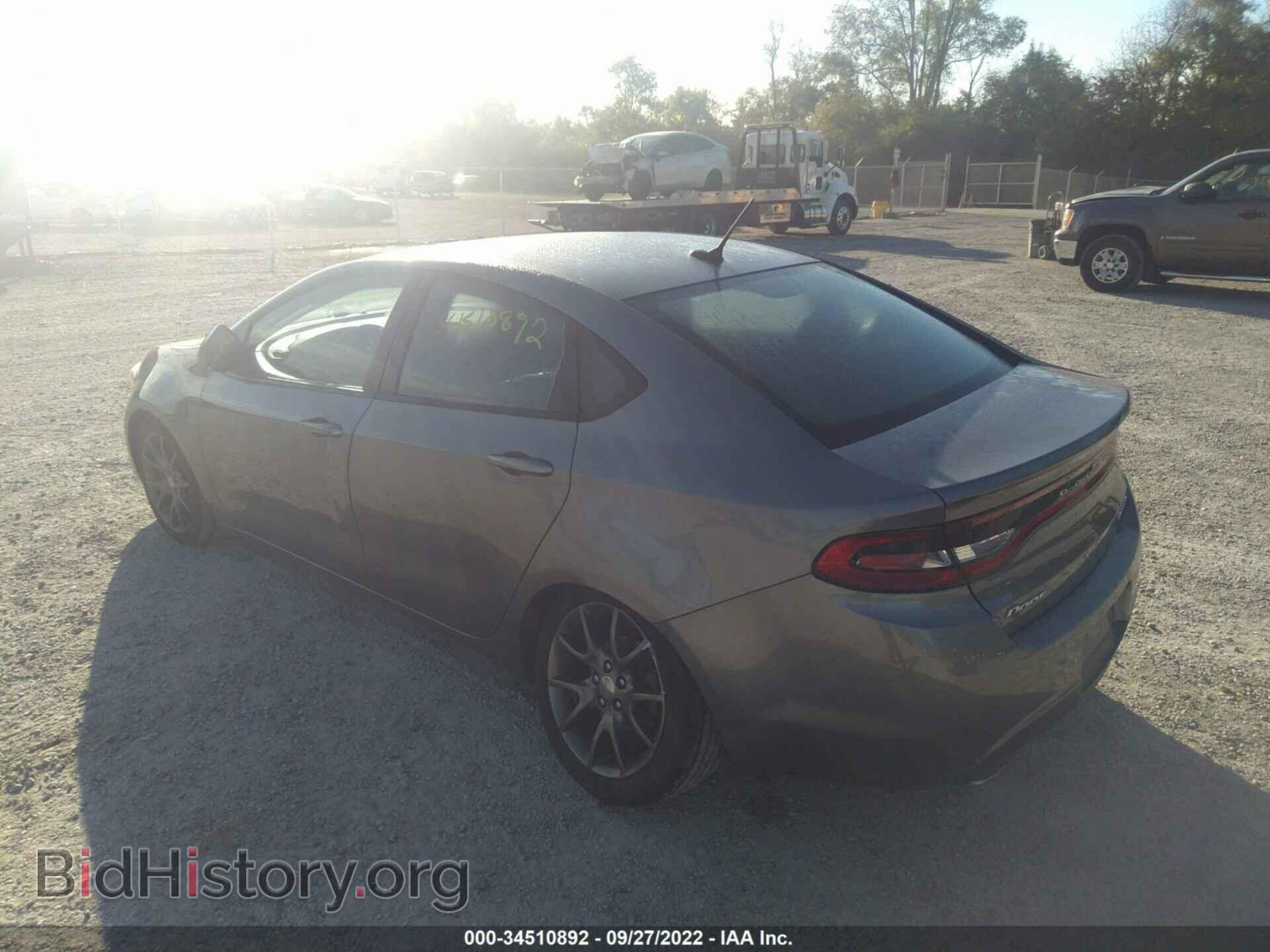 2013 DODGE DART - VIN: 1C3CDFBAXDD314087 - Фото 3