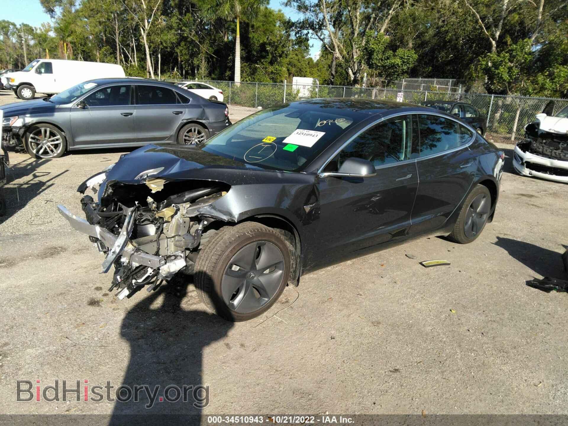 2019 TESLA MODEL 3 - VIN: 5YJ3E1EA6KF396347 - Фото 2