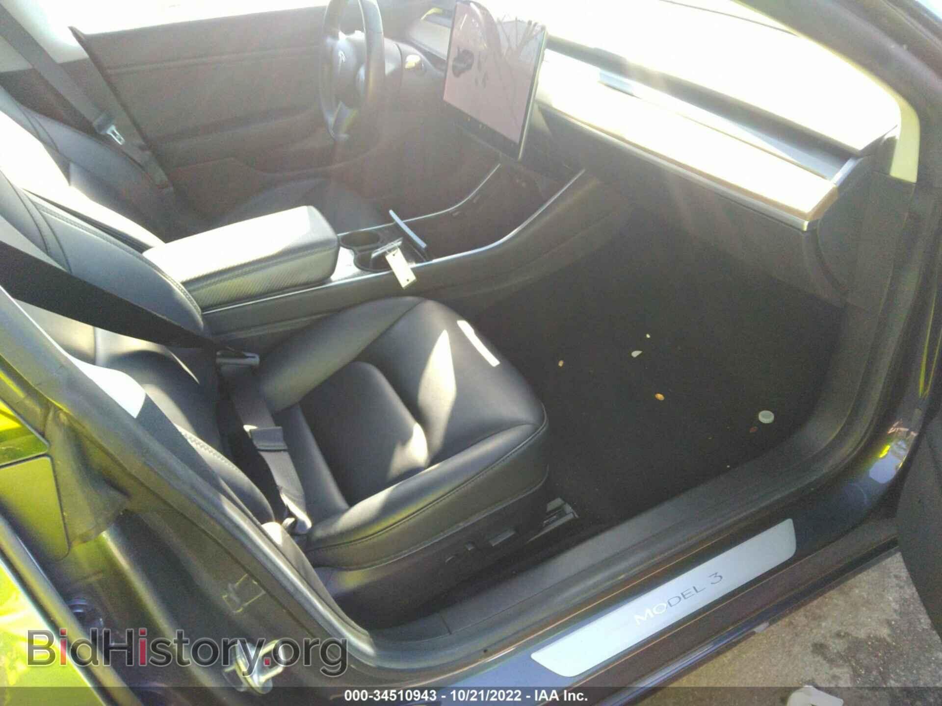 2019 TESLA MODEL 3 - VIN: 5YJ3E1EA6KF396347 - Фото 5