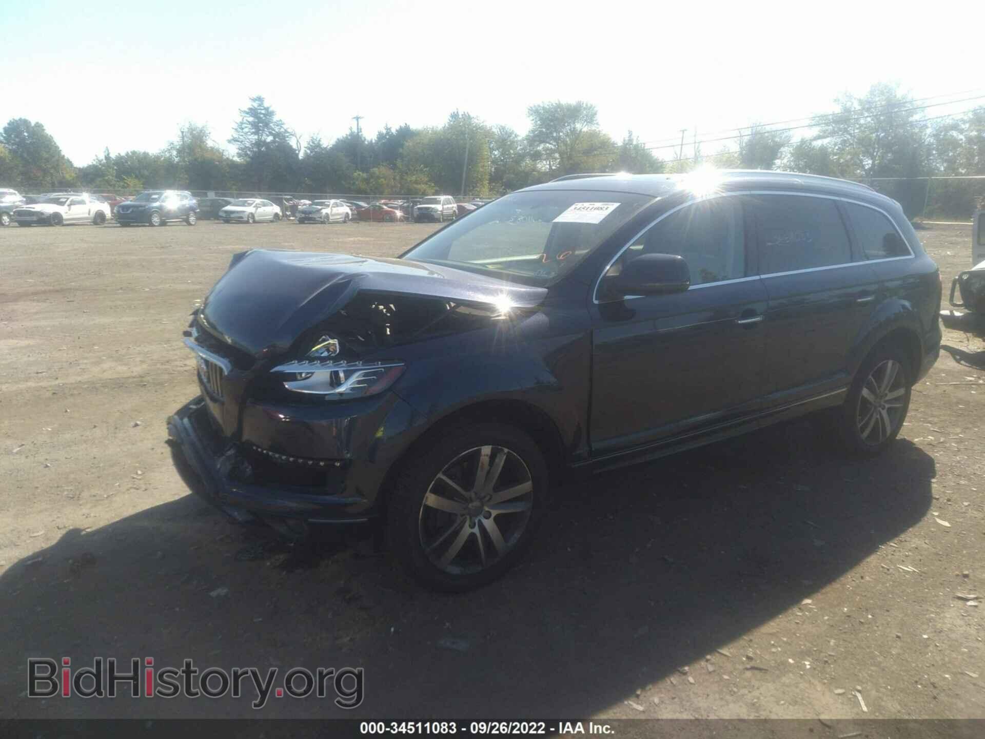 2013 AUDI Q7 - VIN: WA1LGAFE3DD008815 - Фото 2