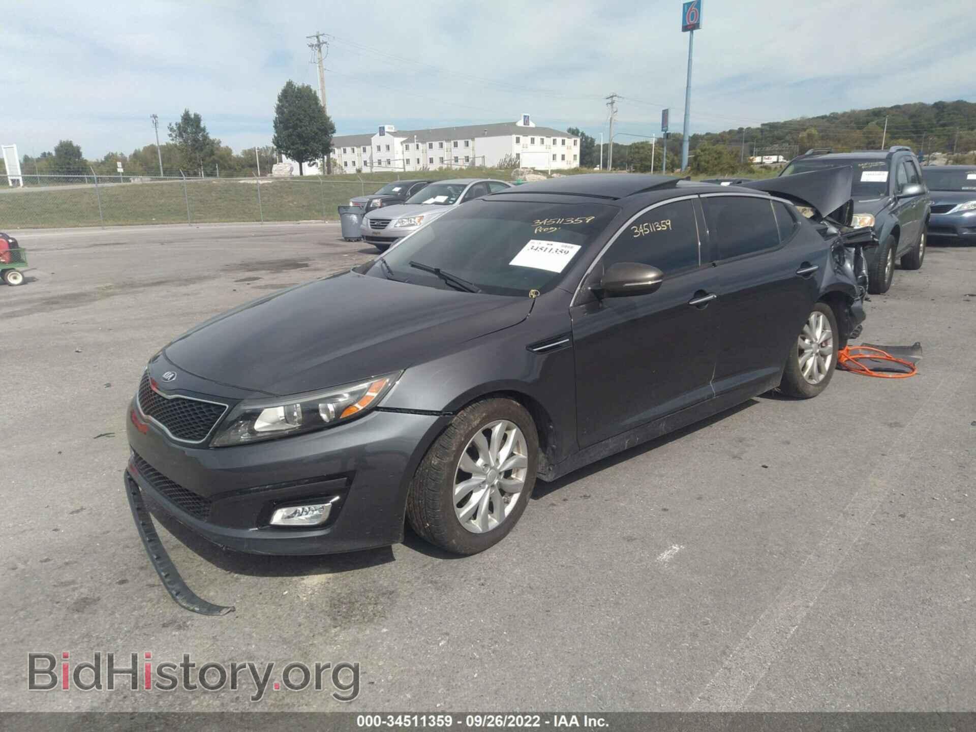 2015 KIA OPTIMA - VIN: 5XXGN4A70FG473682 - Фото 2