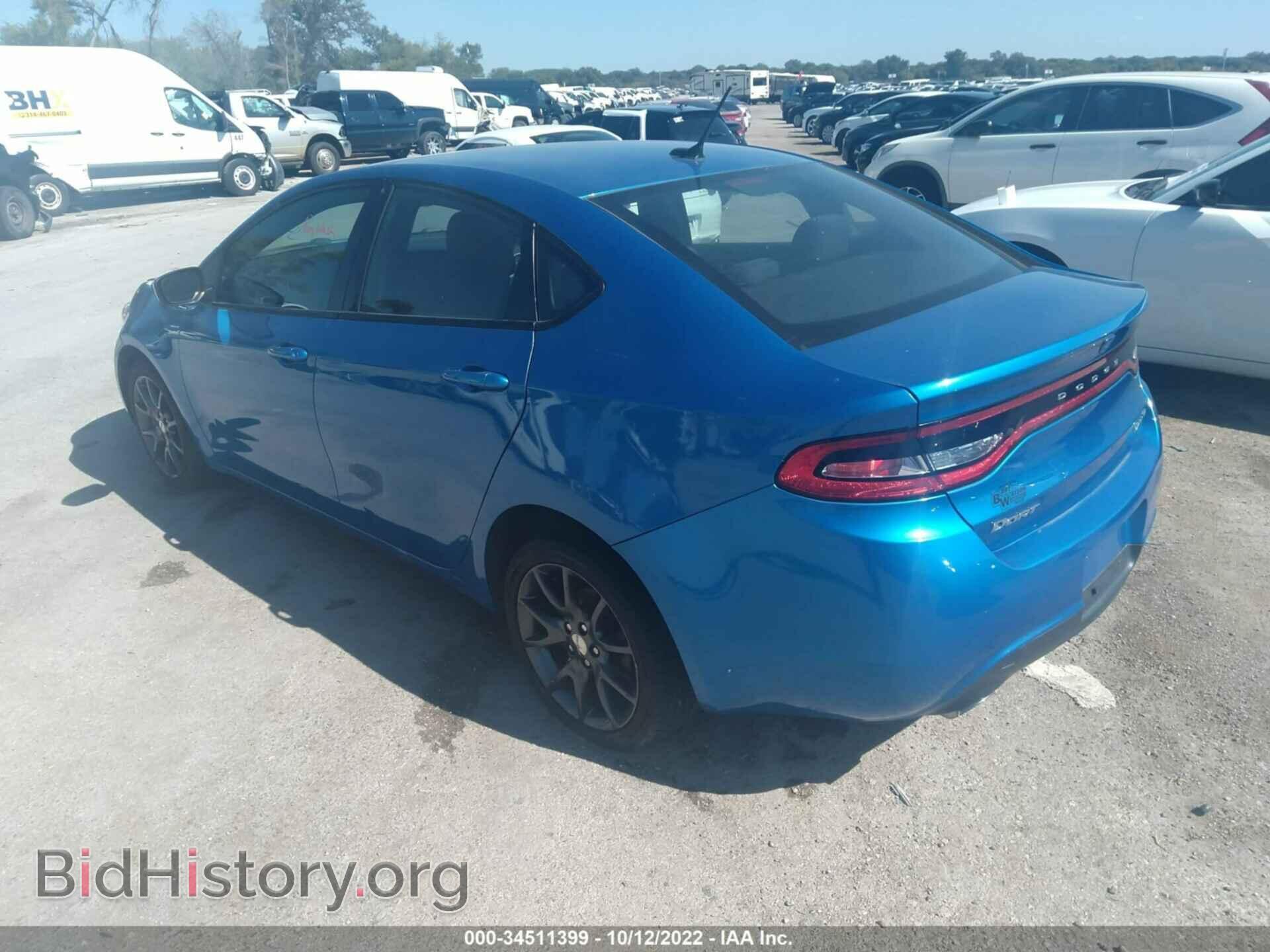 2015 DODGE DART - VIN: 1C3CDFBBXFD346579 - Фото 3