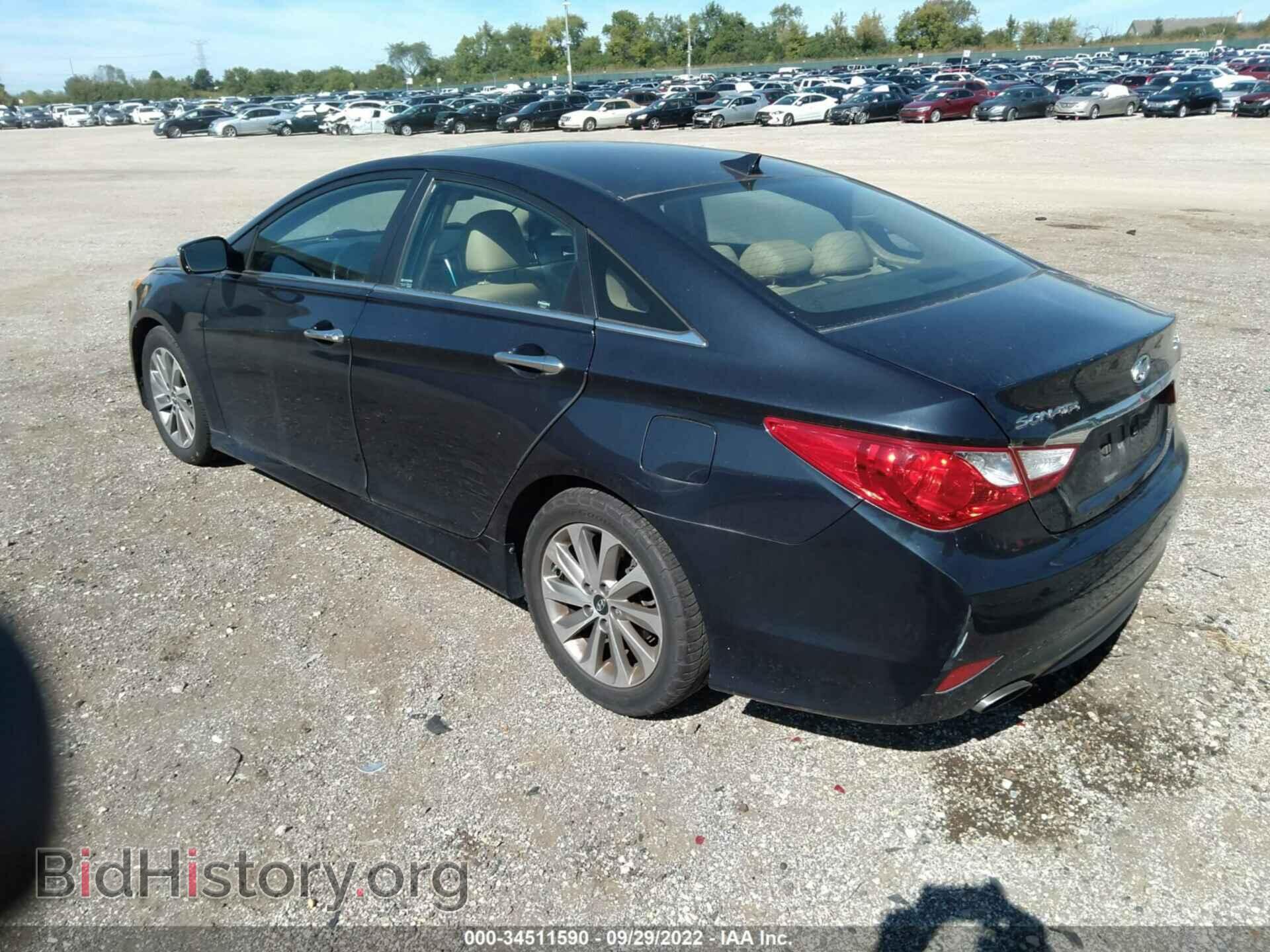 2014 HYUNDAI SONATA - VIN: 5NPEC4AB0EH884908 - Фото 3