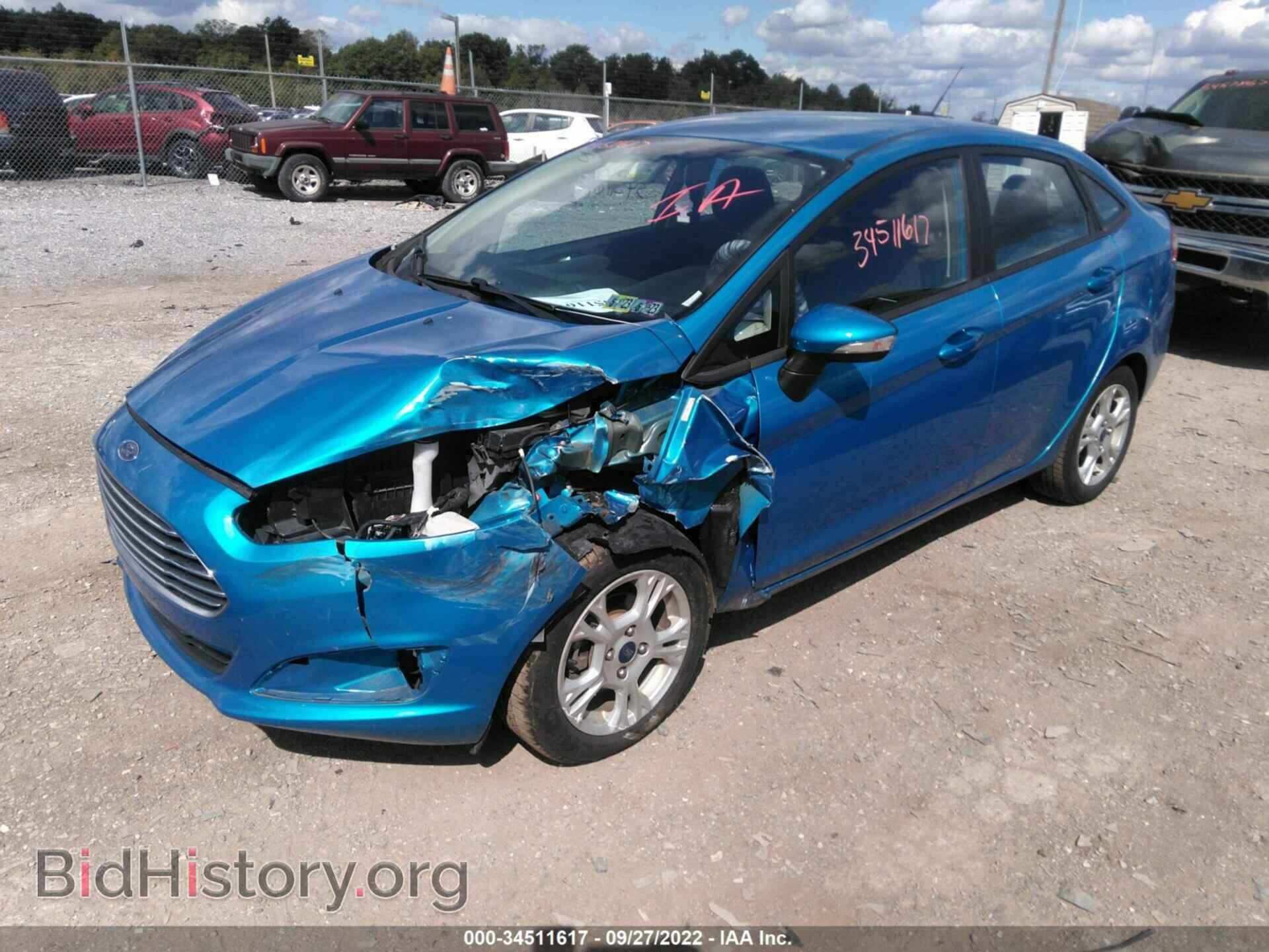 2014 FORD FIESTA - VIN: 3FADP4BJ5EM239497 - Фото 2
