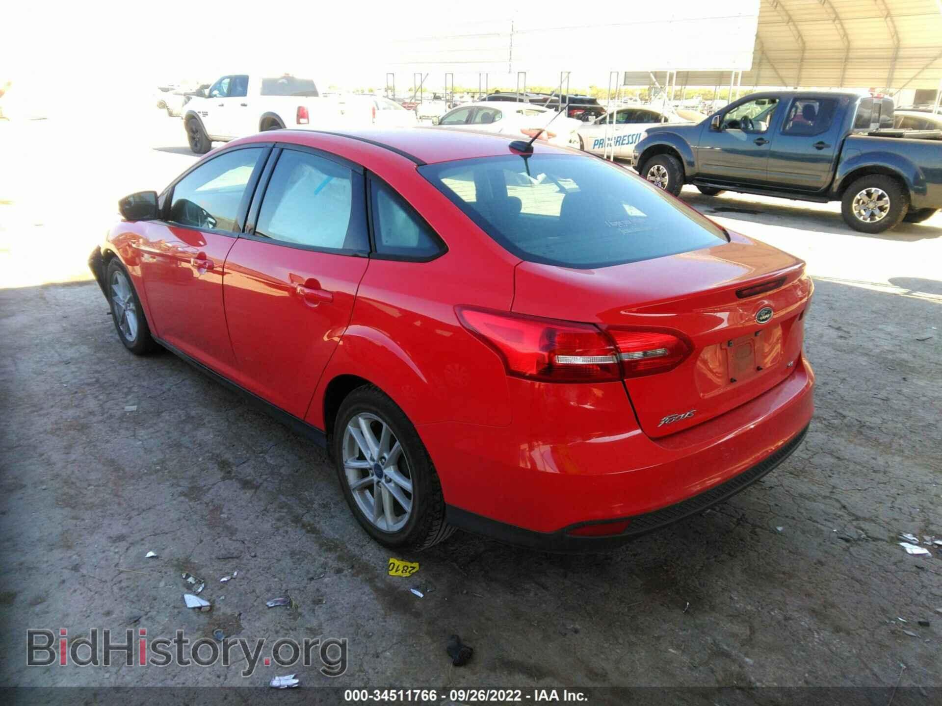 2016 FORD FOCUS - VIN: 1FADP3F2XGL388165 - Фото 3