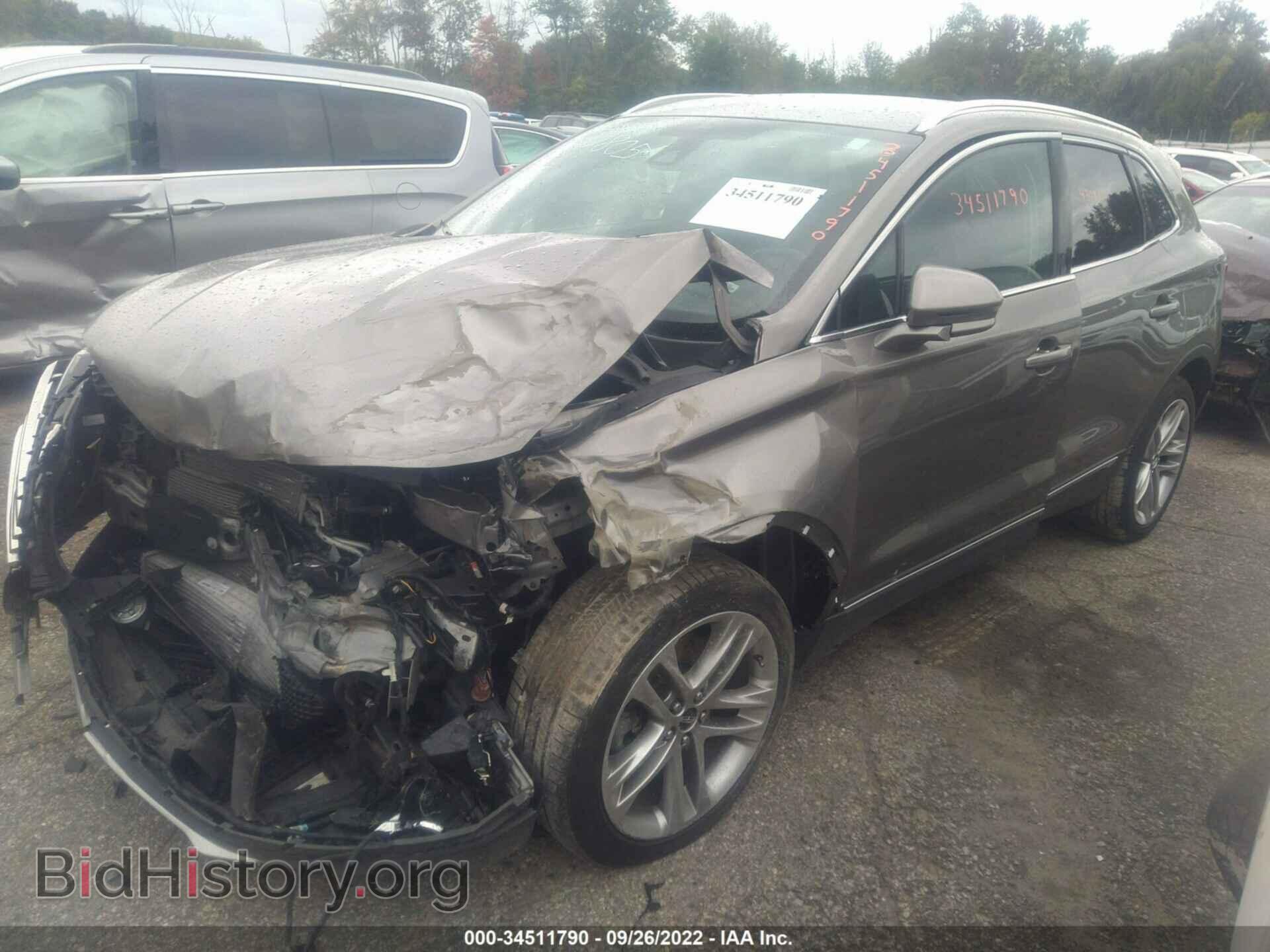 2017 LINCOLN MKC - VIN: 5LMCJ3D91HUL50805 - Фото 2