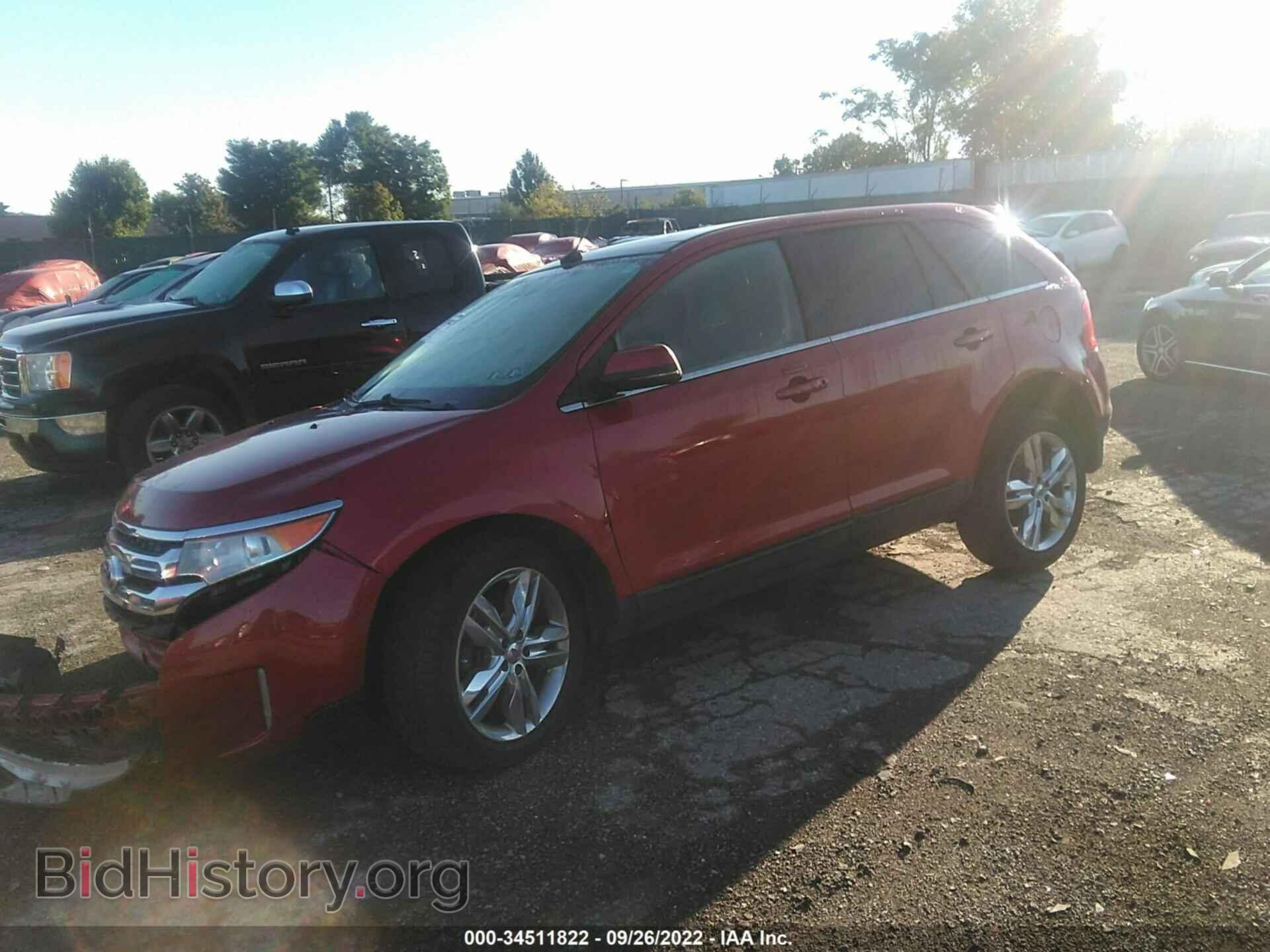 2012 FORD EDGE - VIN: 2FMDK4KC8CBA55725 - Фото 2