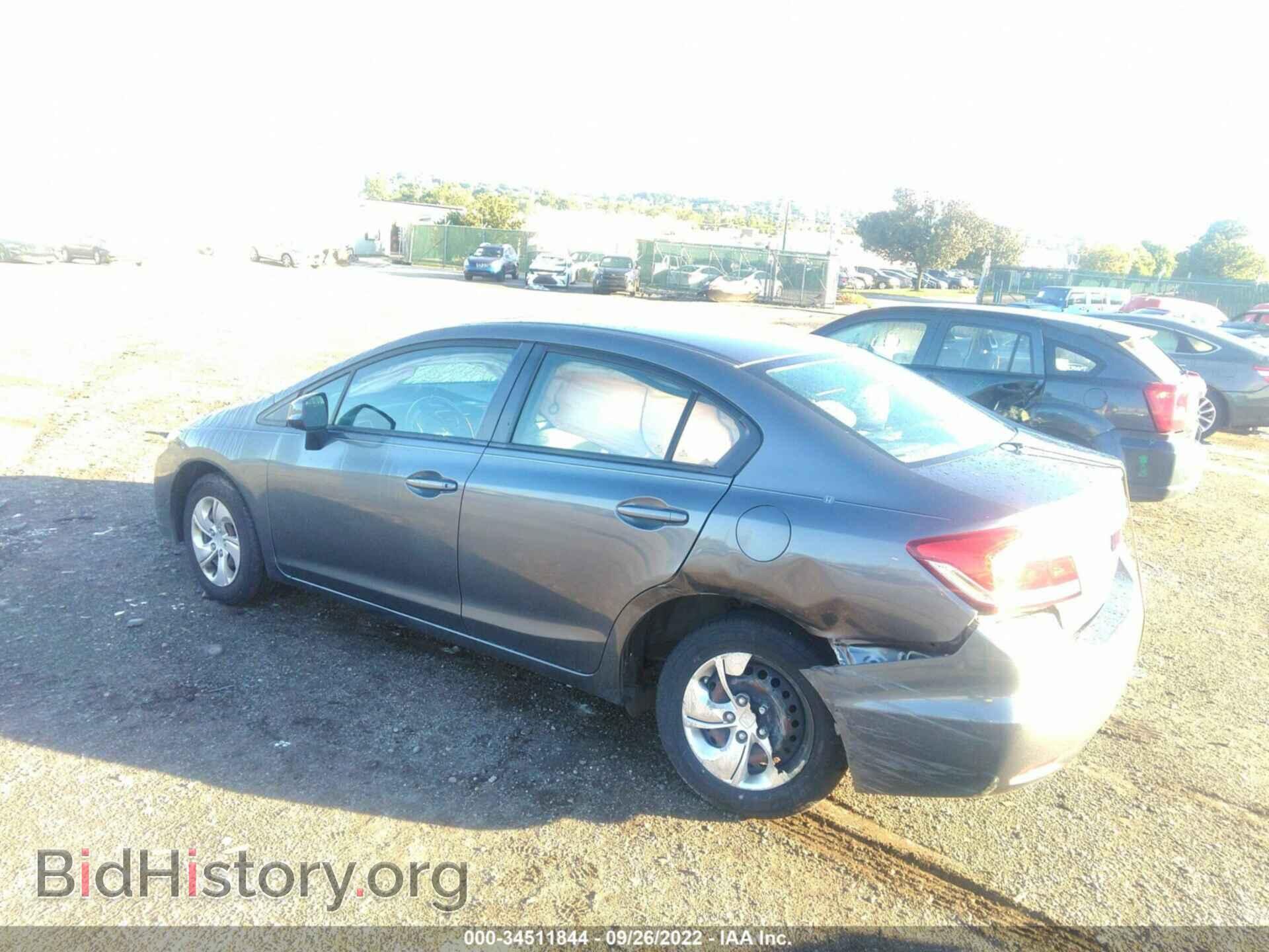 2013 HONDA CIVIC SDN - VIN: 19XFB2F58DE288768 - Фото 3