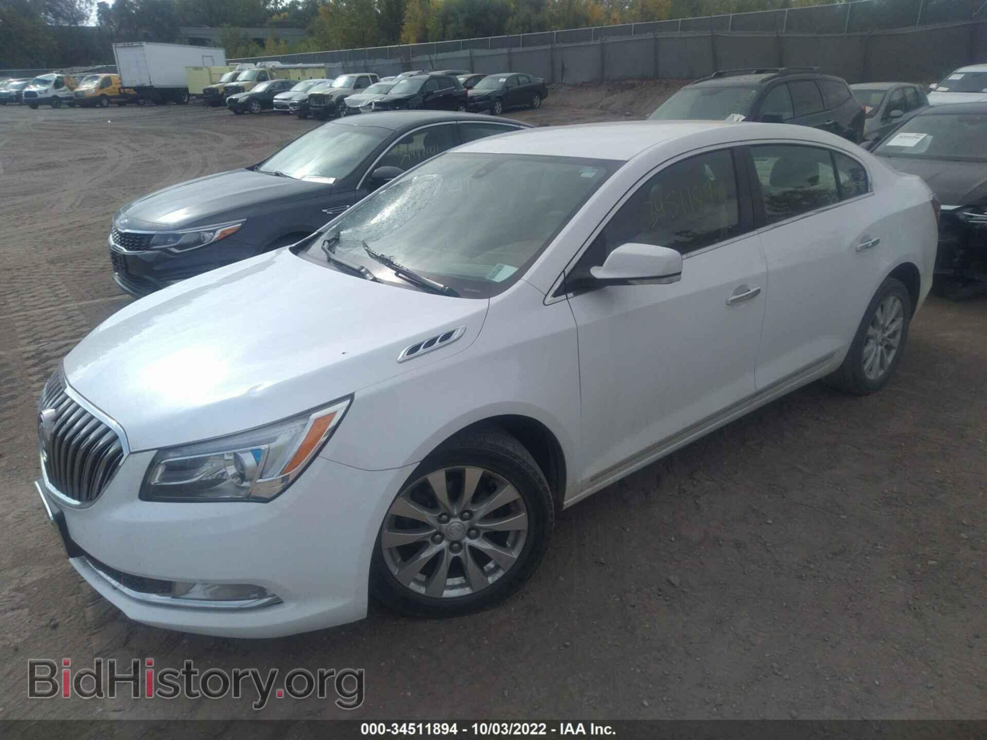 2014 BUICK LACROSSE - VIN: 1G4GB5GR7EF304811 - Фото 2