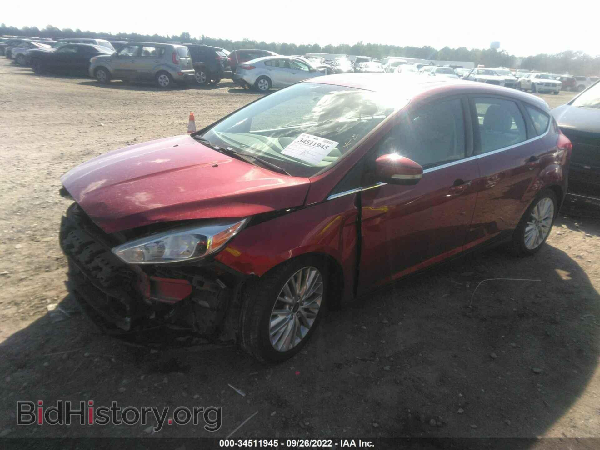 2015 FORD FOCUS - VIN: 1FADP3N24FL372527 - Фото 2