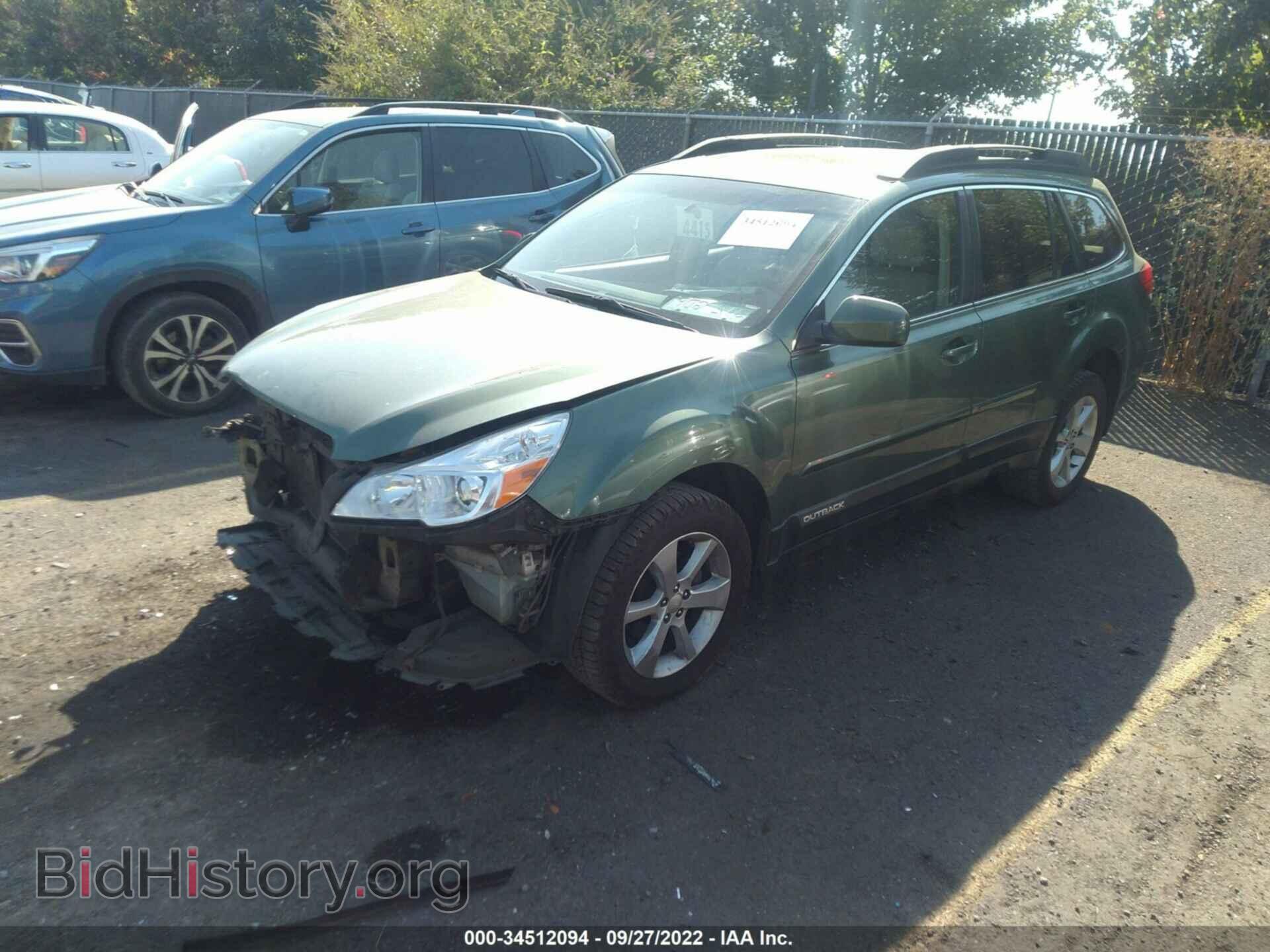 2013 SUBARU OUTBACK - VIN: 4S4BRBGC8D3294449 - Photo 2