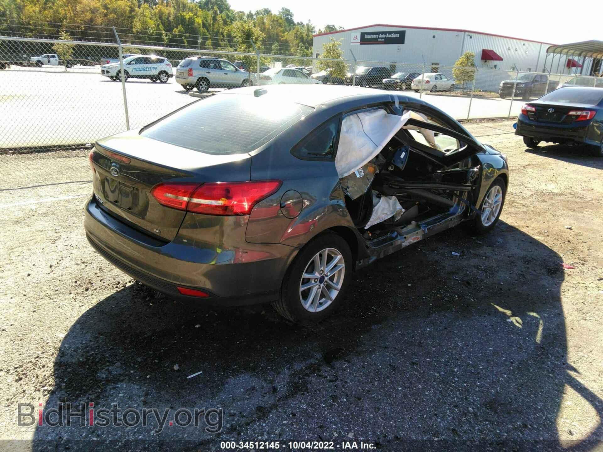 2017 FORD FOCUS - VIN: 1FADP3F2XHL322877 - Фото 4