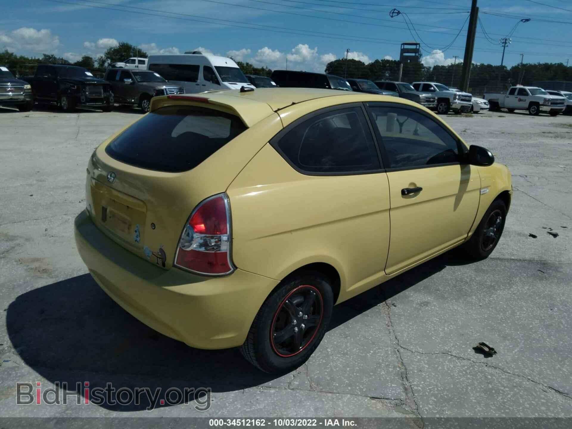 2009 HYUNDAI ACCENT - VIN: KMHCM36C89U127746 - Фото 4