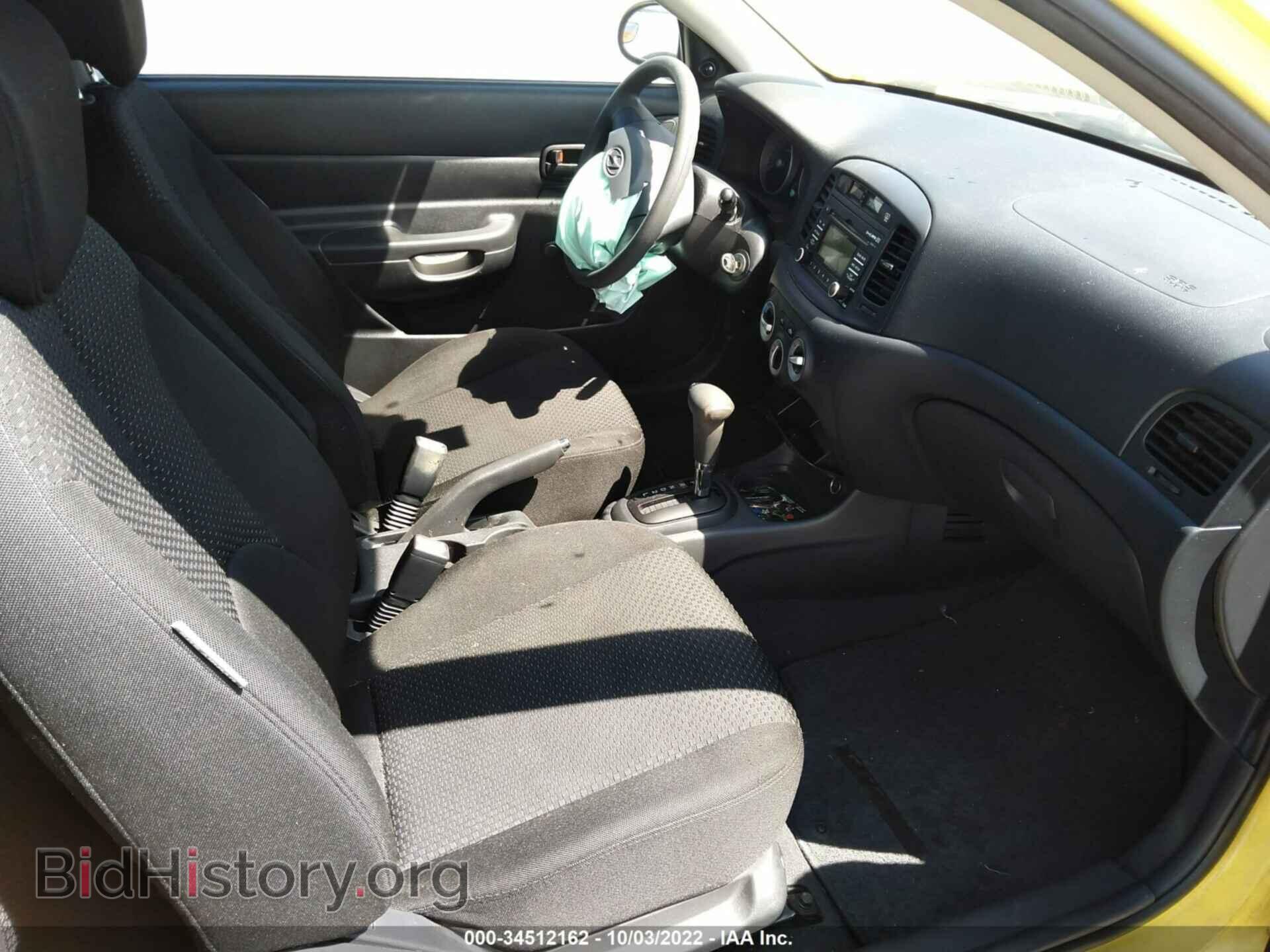 2009 HYUNDAI ACCENT - VIN: KMHCM36C89U127746 - Фото 5