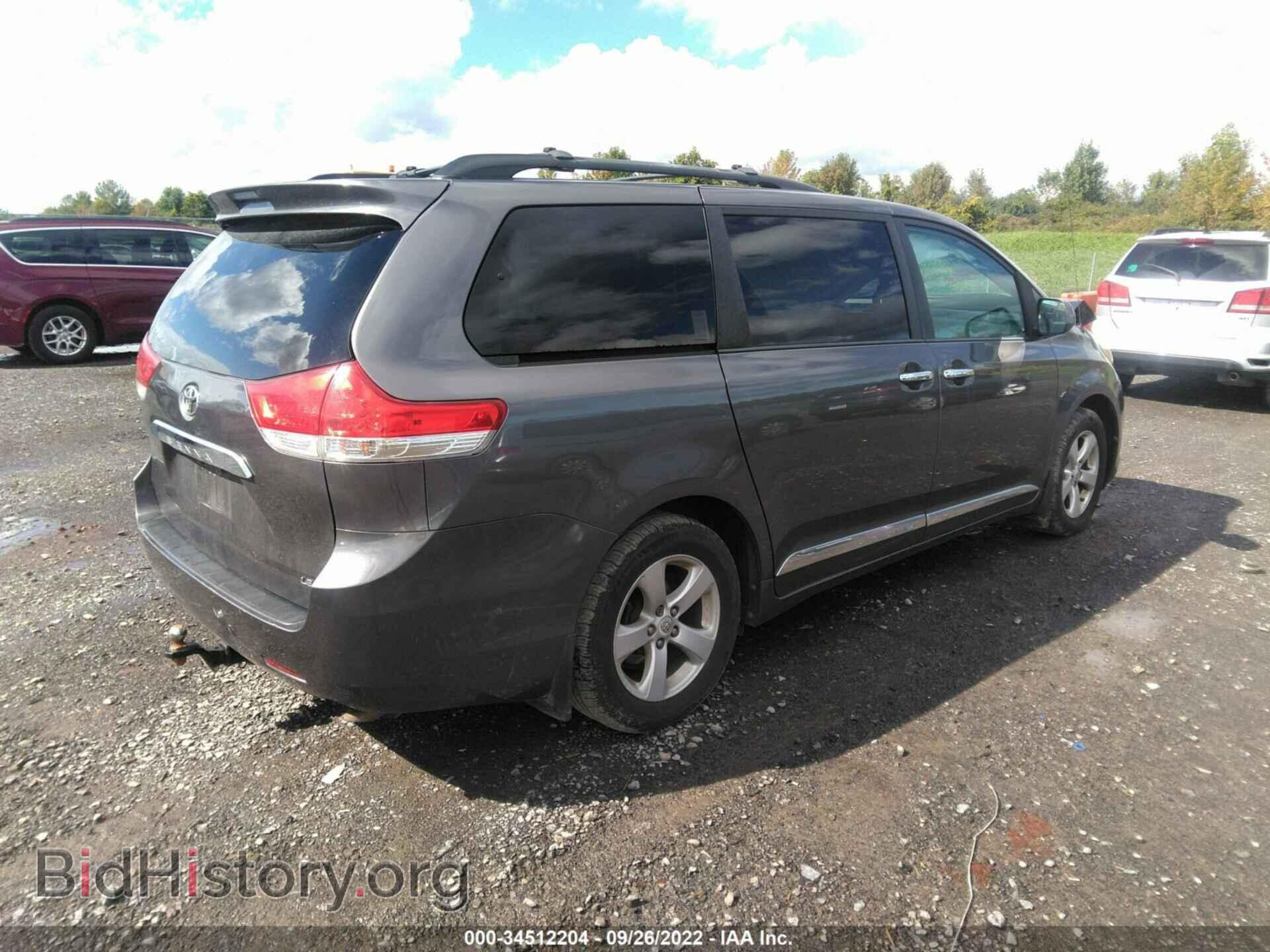 2012 TOYOTA SIENNA - VIN: 5TDKK3DC8CS279840 - Фото 4