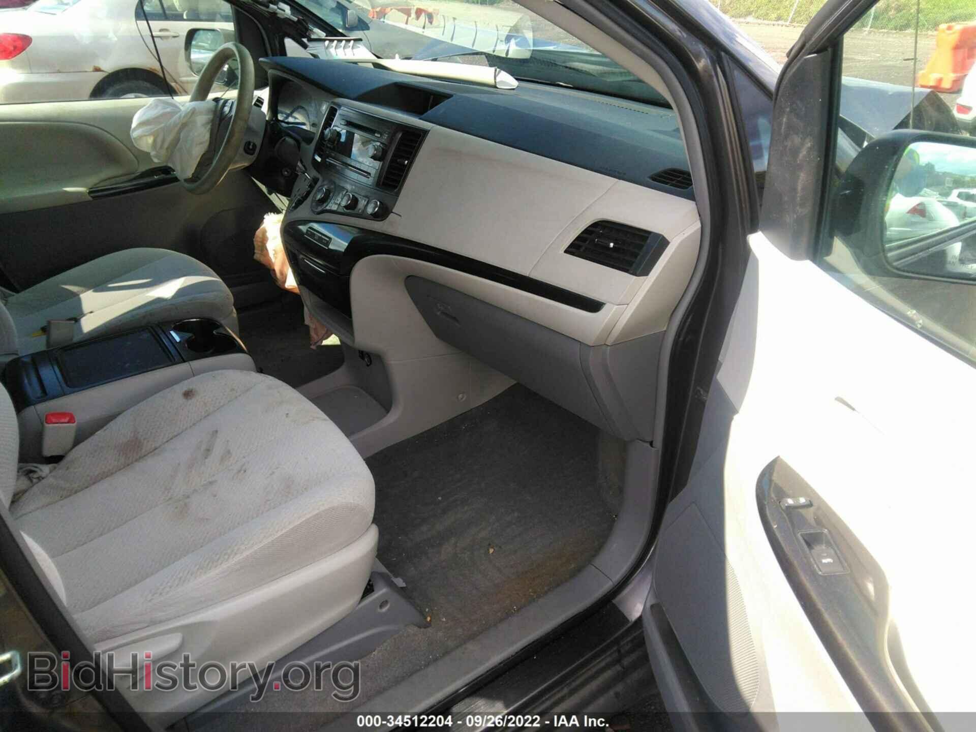 2012 TOYOTA SIENNA - VIN: 5TDKK3DC8CS279840 - Фото 5