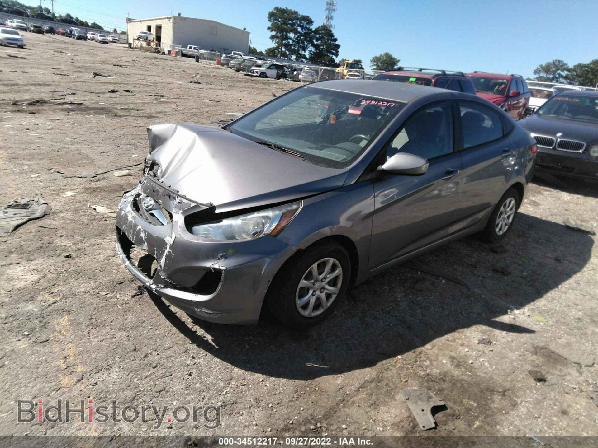 2014 HYUNDAI ACCENT - VIN: KMHCT4AE8EU623965 - Фото 2