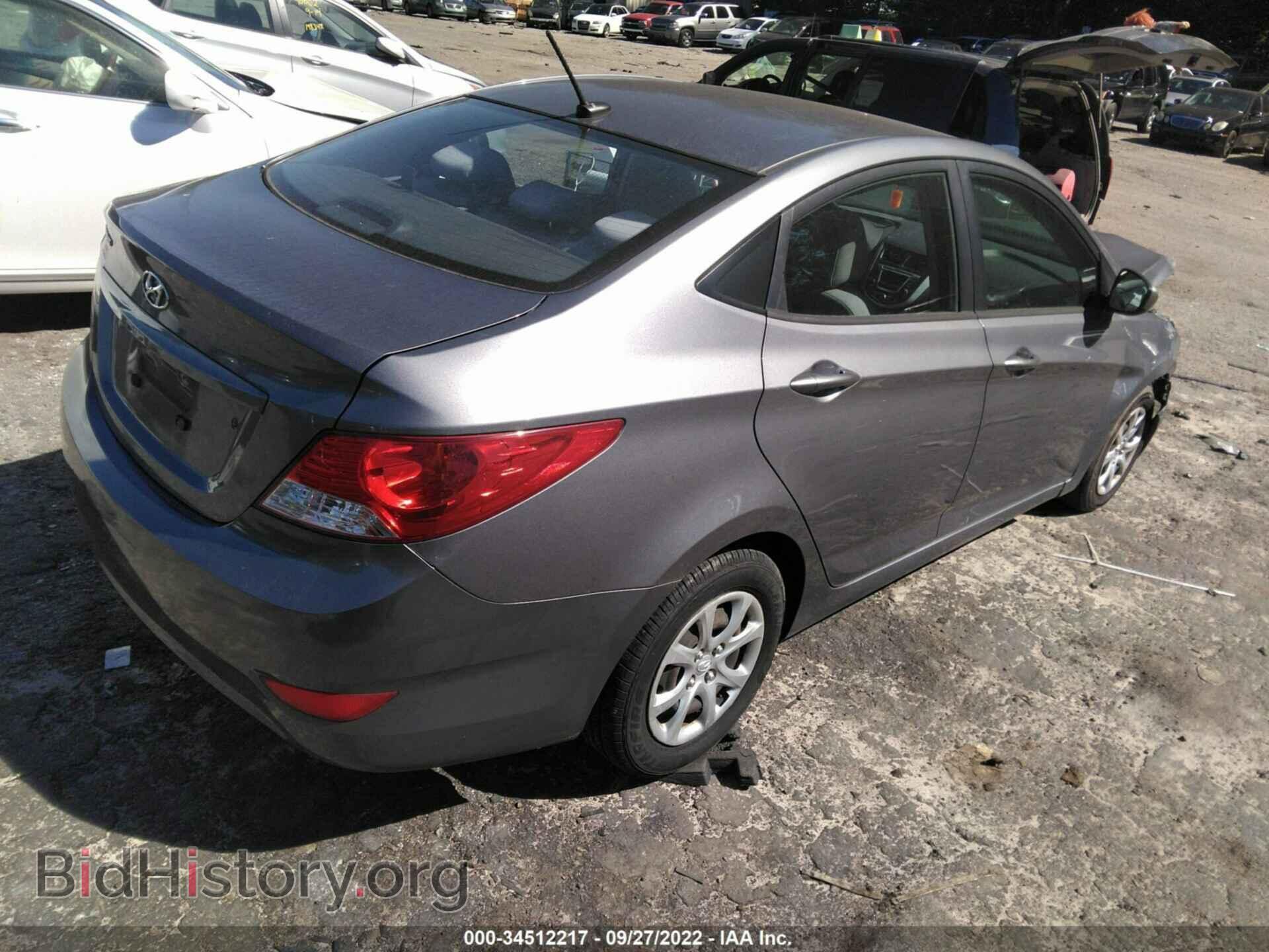 2014 HYUNDAI ACCENT - VIN: KMHCT4AE8EU623965 - Фото 4
