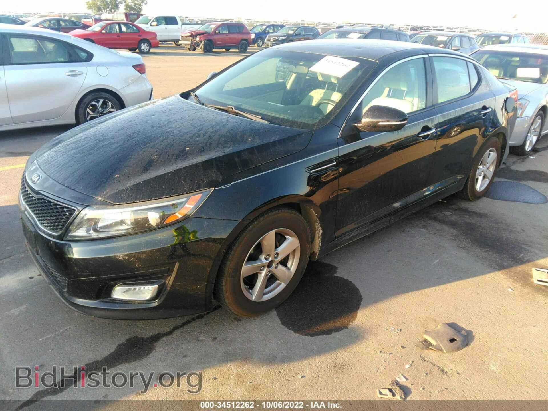 2015 KIA OPTIMA - VIN: 5XXGM4A70FG352394 - Фото 2