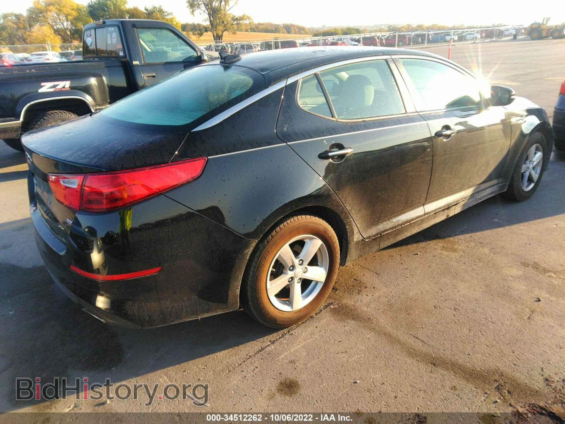 2015 KIA OPTIMA - VIN: 5XXGM4A70FG352394 - Фото 4