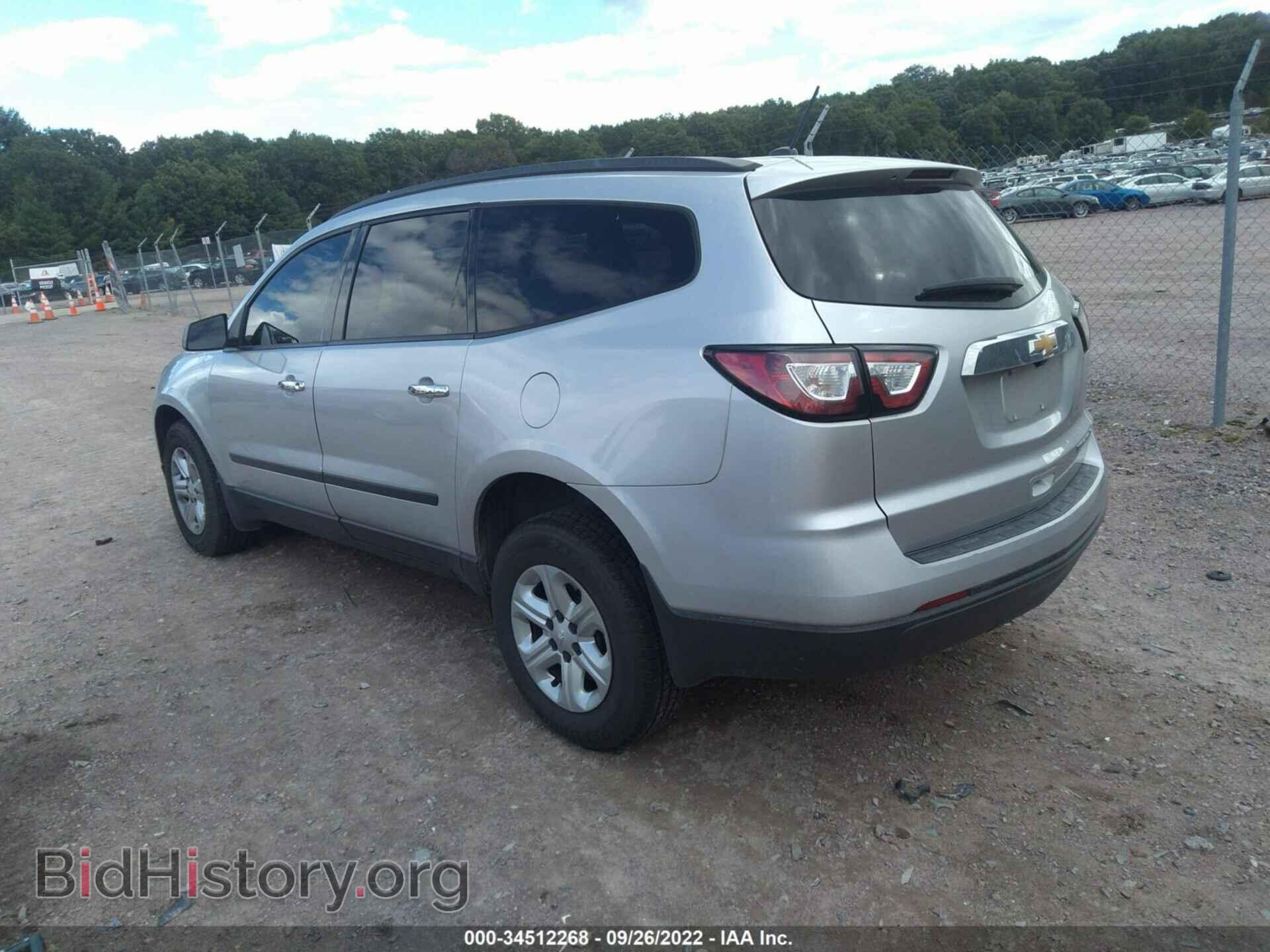 2015 CHEVROLET TRAVERSE - VIN: 1GNKRFED7FJ159914 - Фото 3