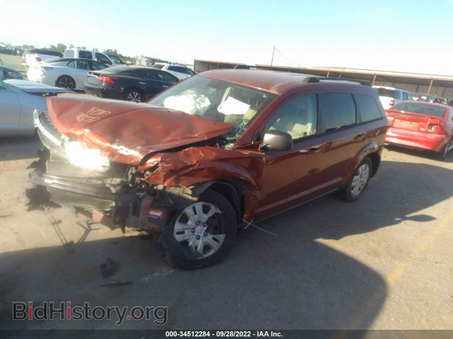 2014 DODGE JOURNEY - VIN: 3C4PDCAB8ET263139 - Фото 2