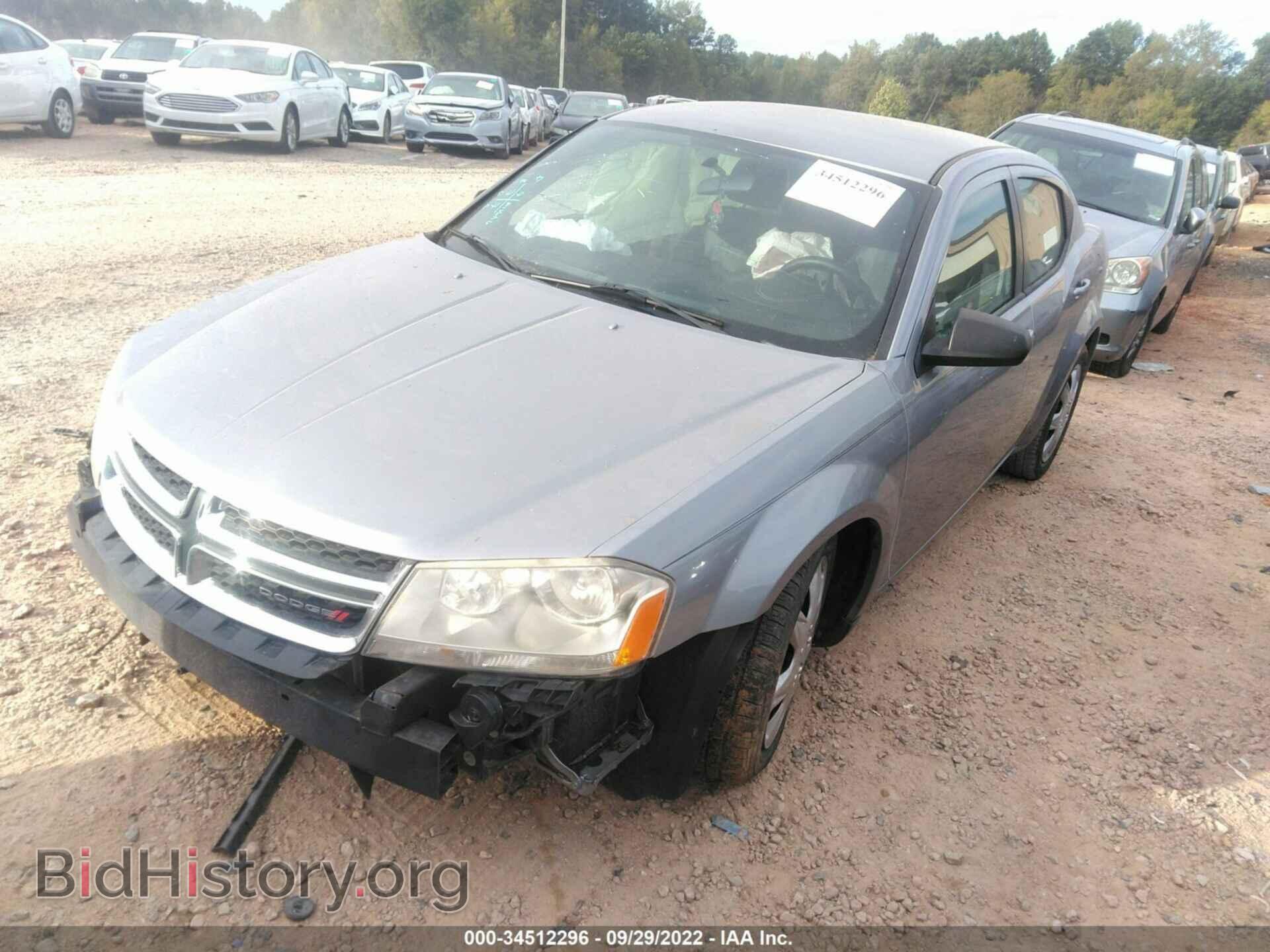 2014 DODGE AVENGER - VIN: 1C3CDZAB2EN188007 - Photo 2