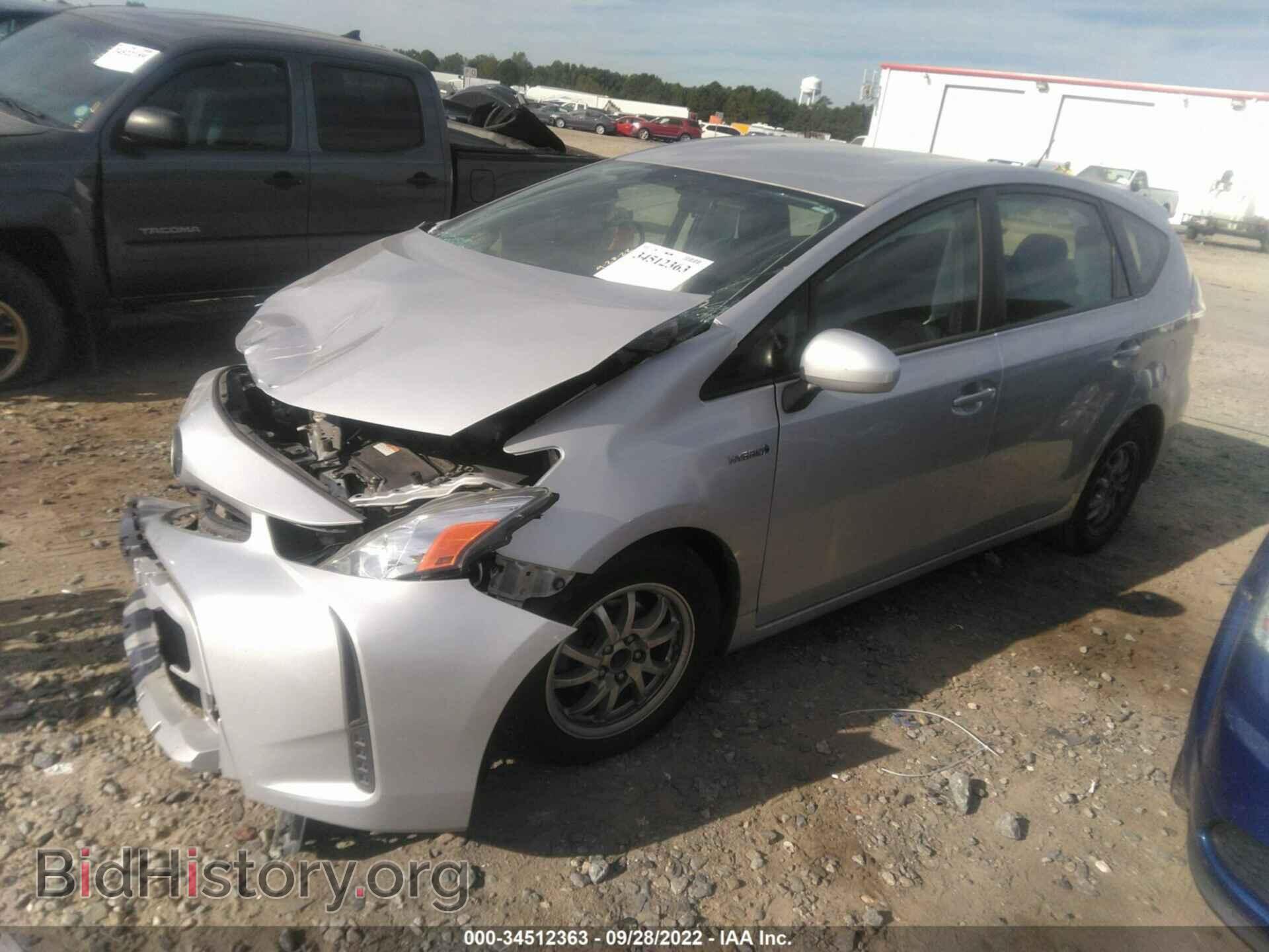 2015 TOYOTA PRIUS V - VIN: JTDZN3EU9FJ019607 - Фото 2