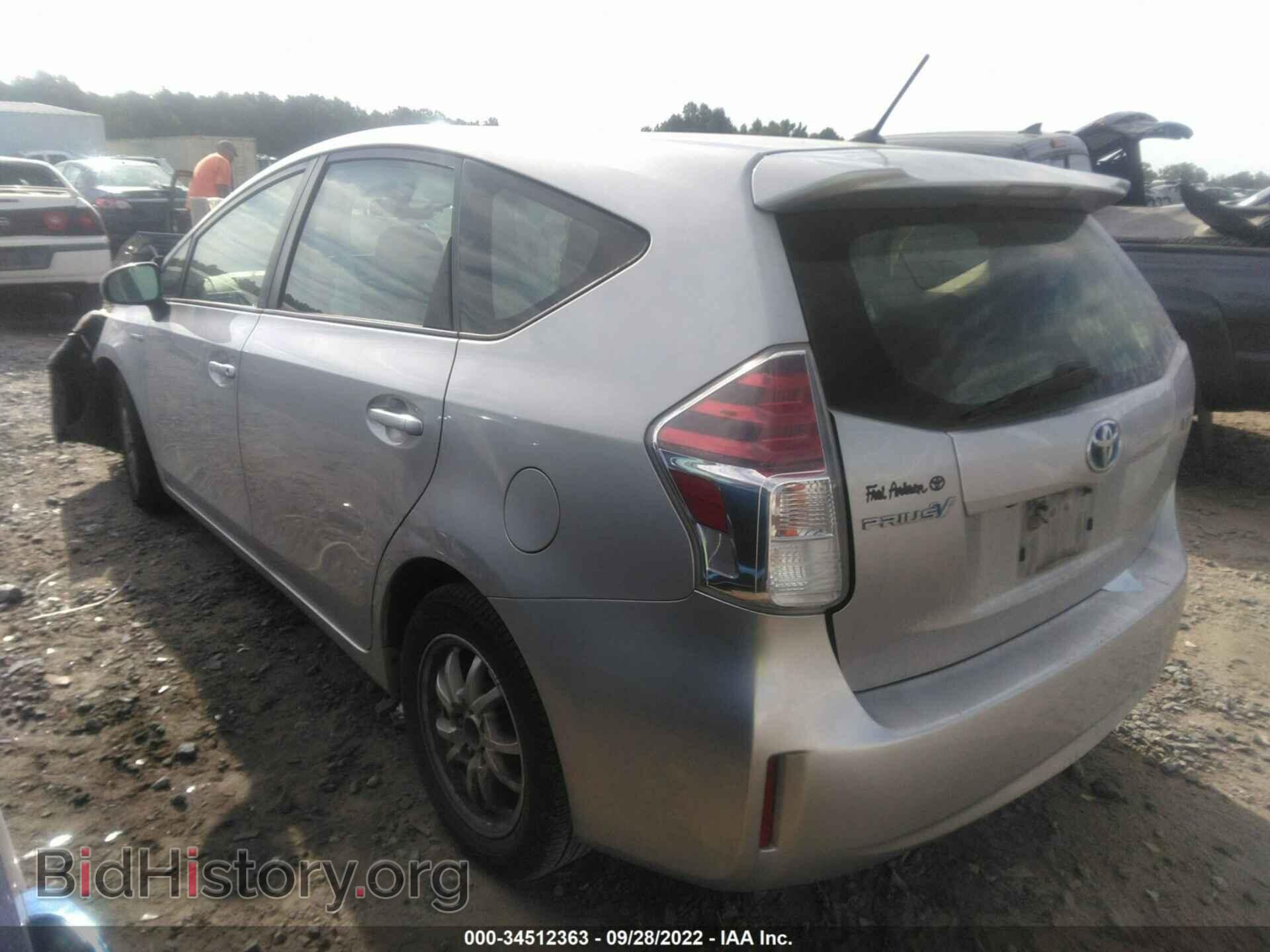 2015 TOYOTA PRIUS V - VIN: JTDZN3EU9FJ019607 - Фото 3