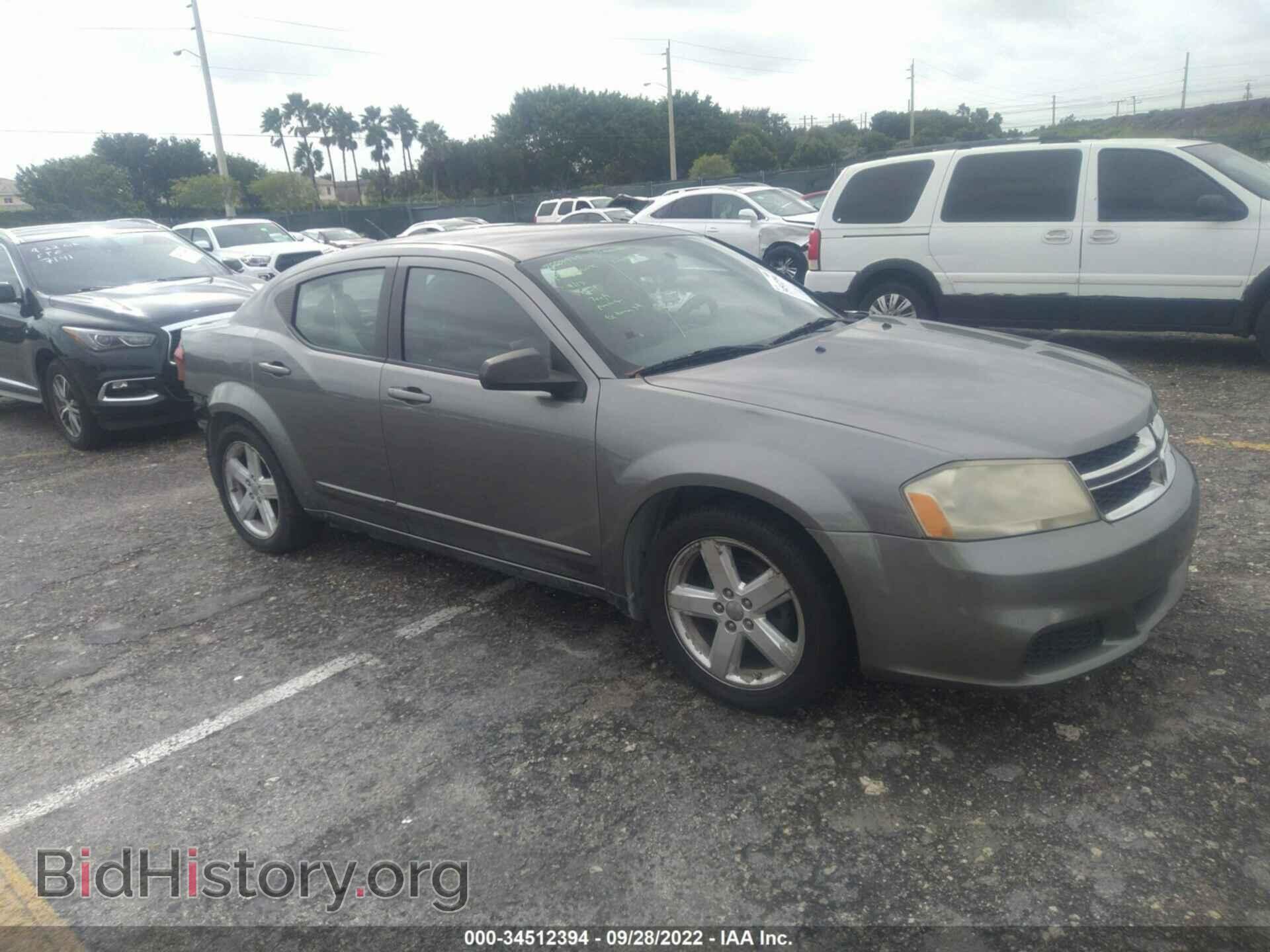 Фотография 1C3CDZAB0DN643189 - DODGE AVENGER 2013