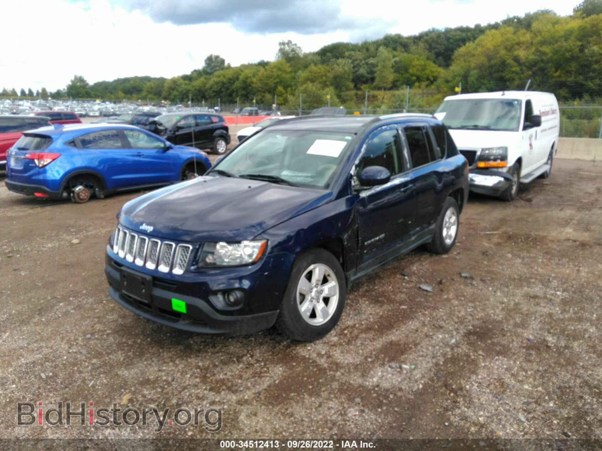 2014 JEEP COMPASS - VIN: 1C4NJCEA2ED560222 - Фото 2