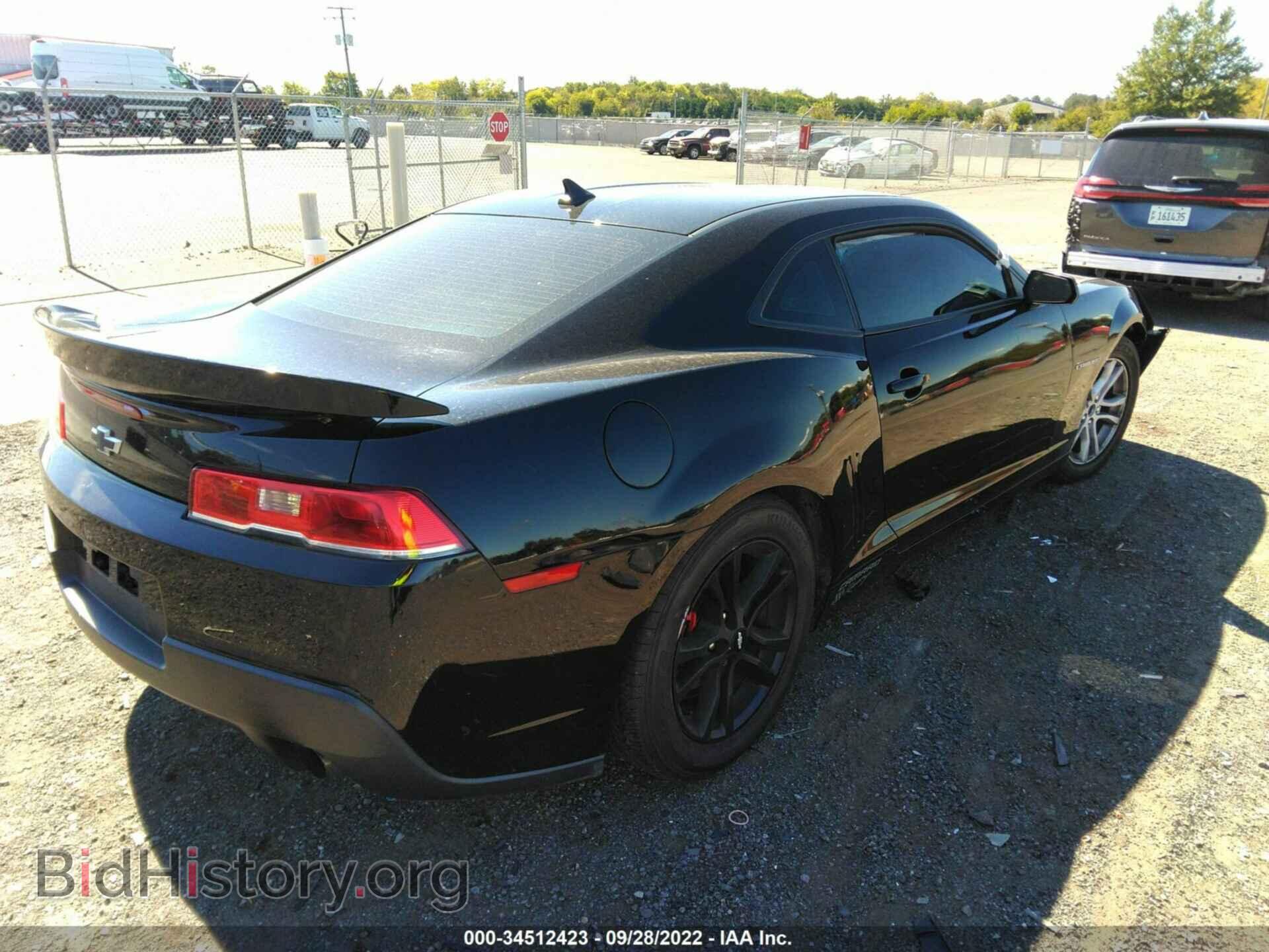 2015 CHEVROLET CAMARO - VIN: 2G1FA1E32F9126528 - Фото 4