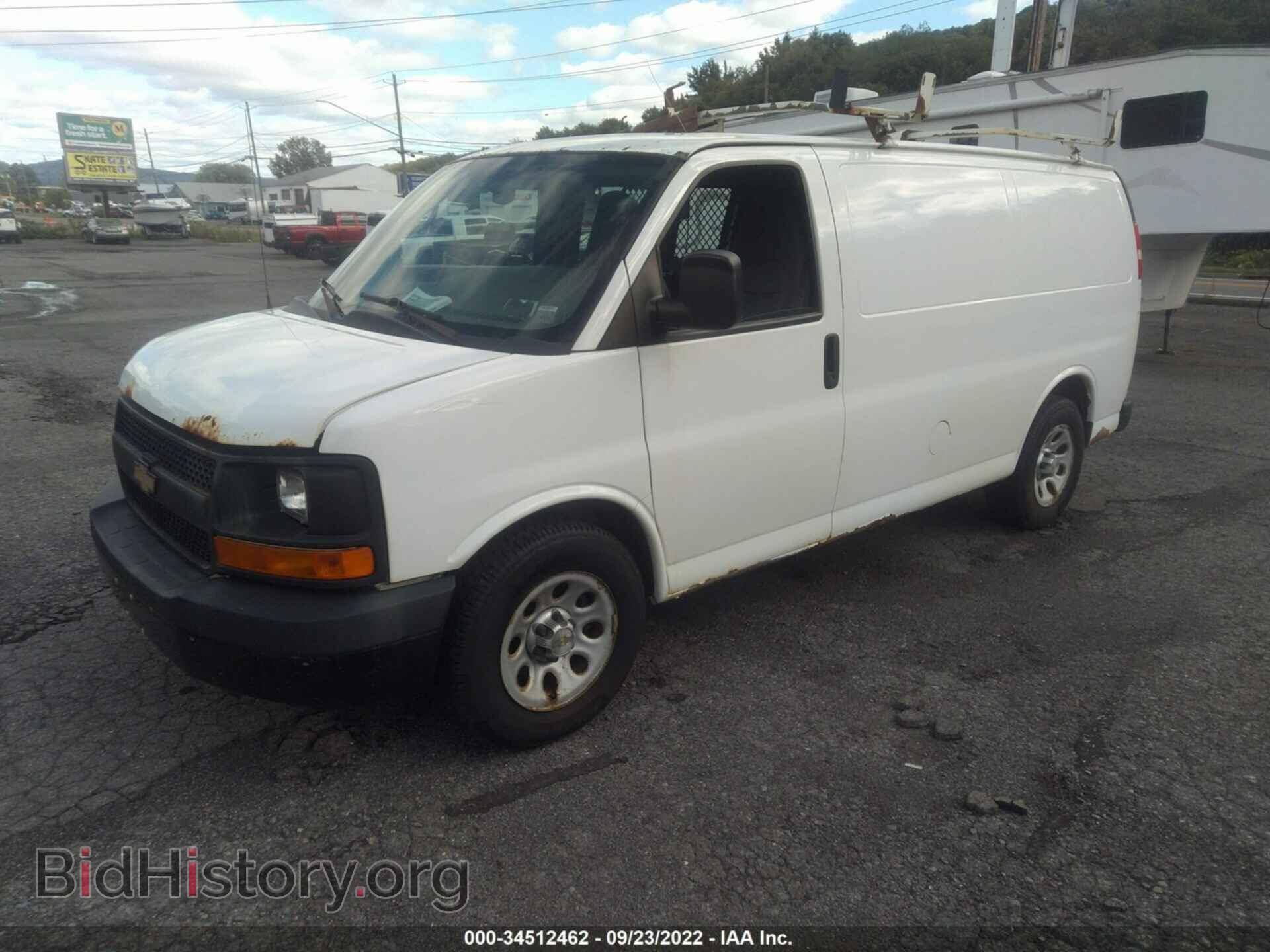 2013 CHEVROLET EXPRESS CARGO VAN - VIN: 1GCSGAFXXD1115896 - Фото 2