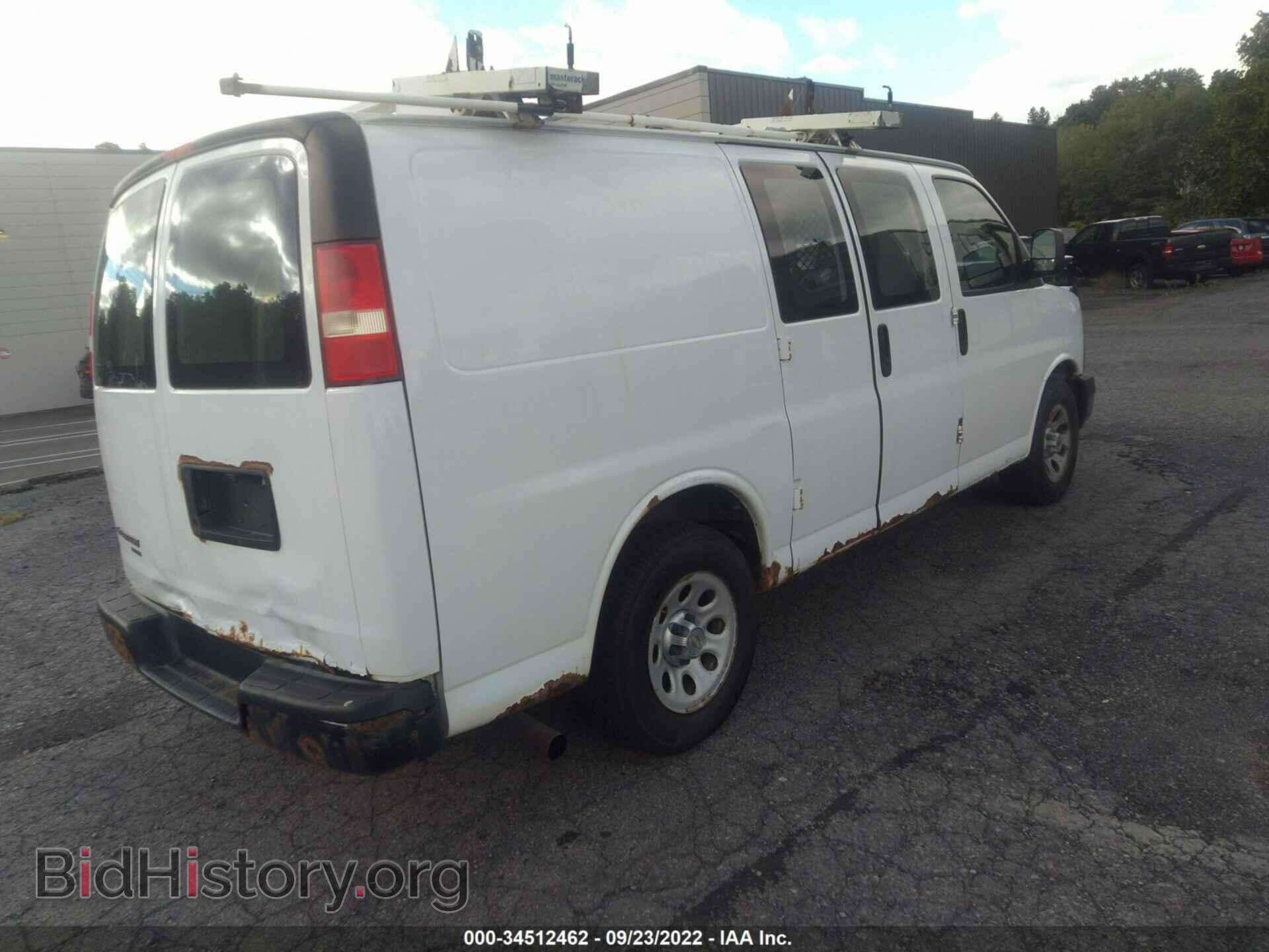 2013 CHEVROLET EXPRESS CARGO VAN - VIN: 1GCSGAFXXD1115896 - Фото 4